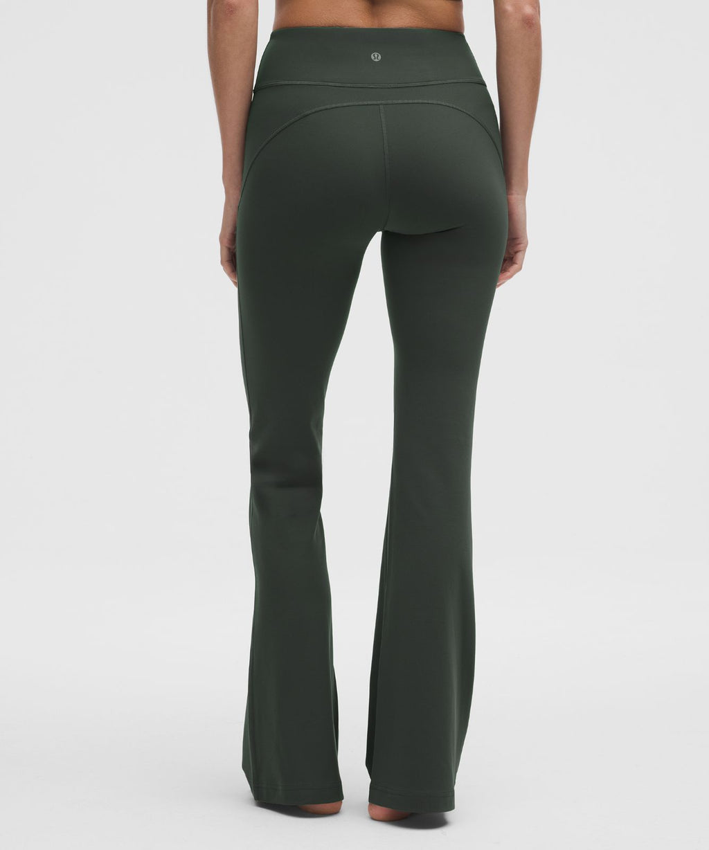 Groove Nulu High-Rise Flared Pant *Short Rainforest Green