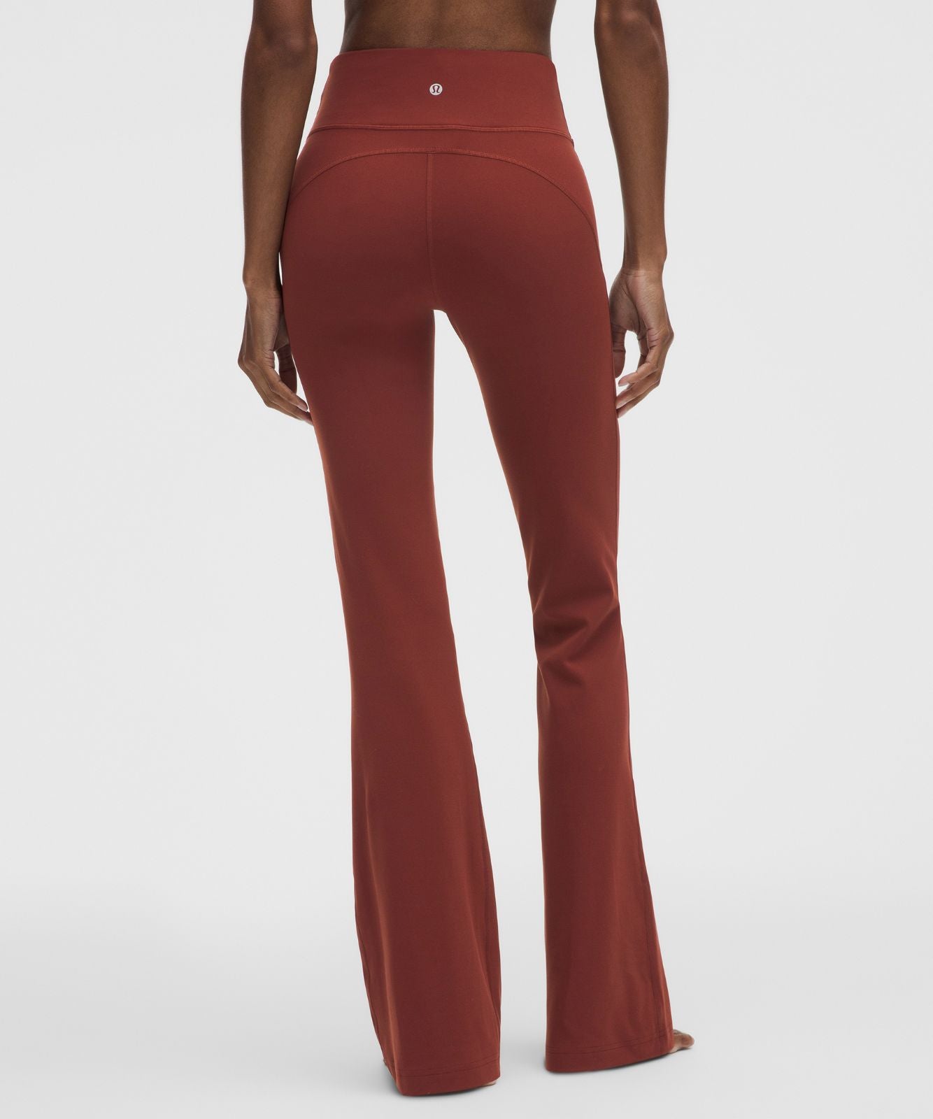 Groove Nulu High-Rise Flared Pant *Short Cranberry Charm