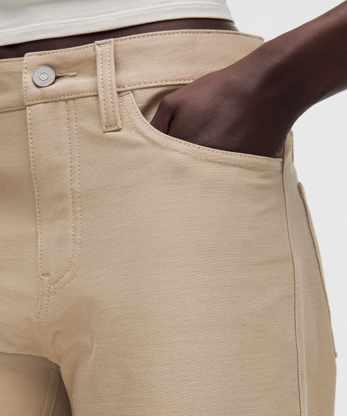 EasyFive Low-Rise Classic Wide-Leg Pant *Regular Wacky Khaki