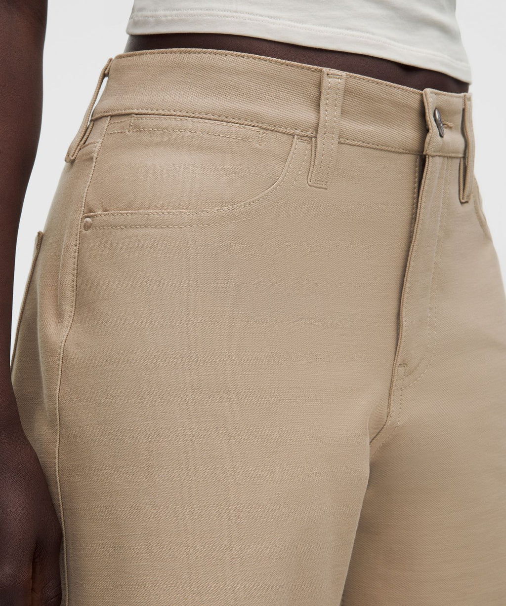 EasyFive Low-Rise Classic Wide-Leg Pant *Regular Wacky Khaki