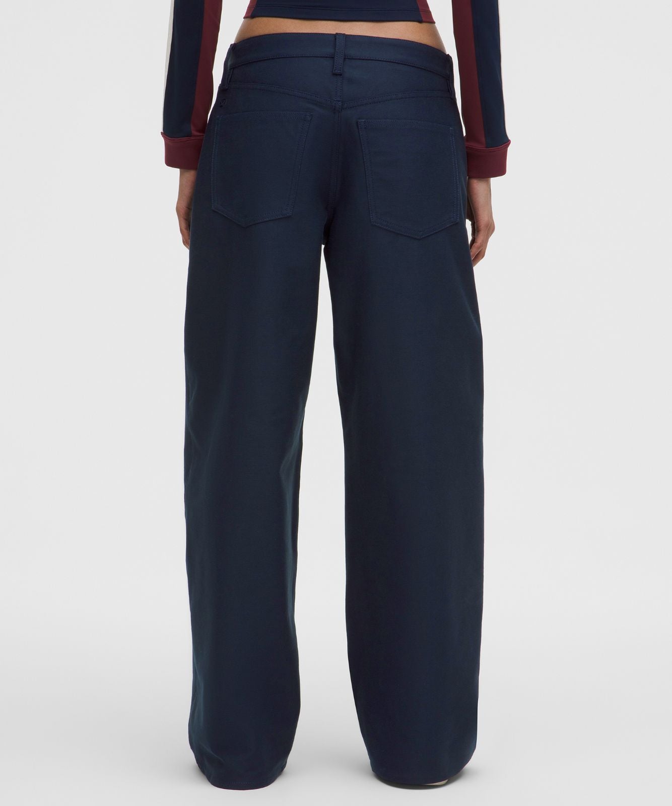 EasyFive Low-Rise Classic Wide-Leg Pant *Regular True Navy
