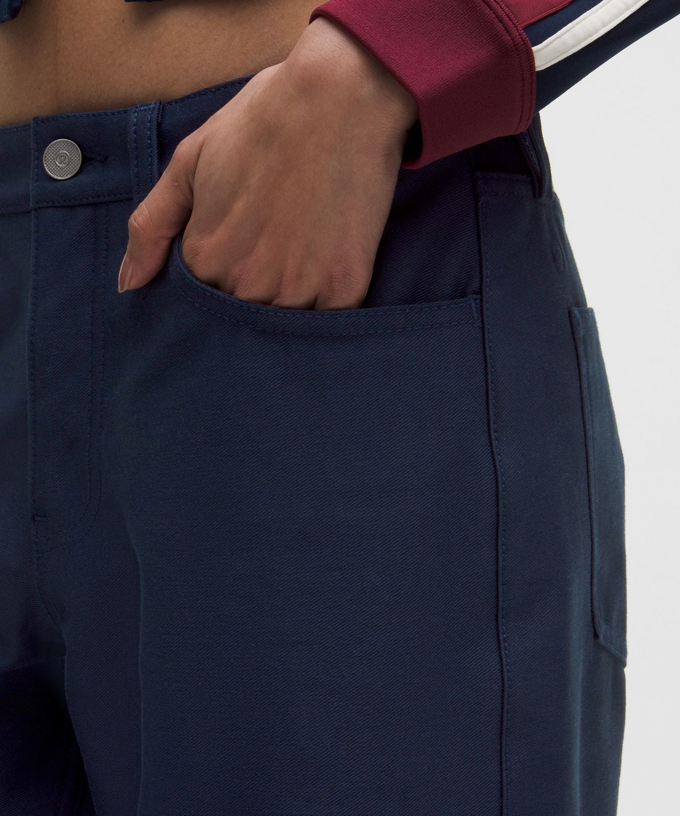 EasyFive Low-Rise Classic Wide-Leg Pant *Regular True Navy