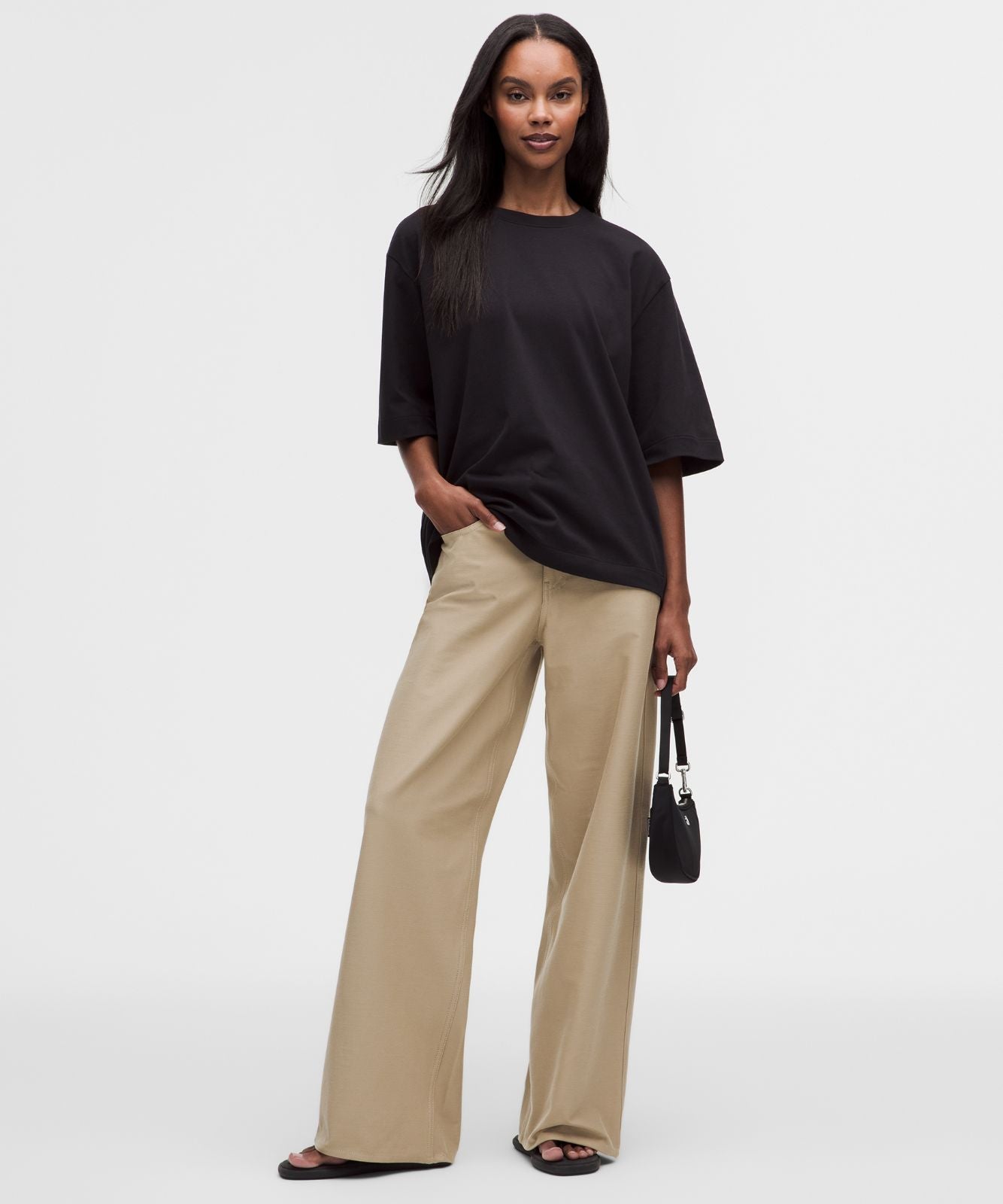 EasyFive Low-Rise Classic Wide-Leg Pant *Regular Rumble Crumble