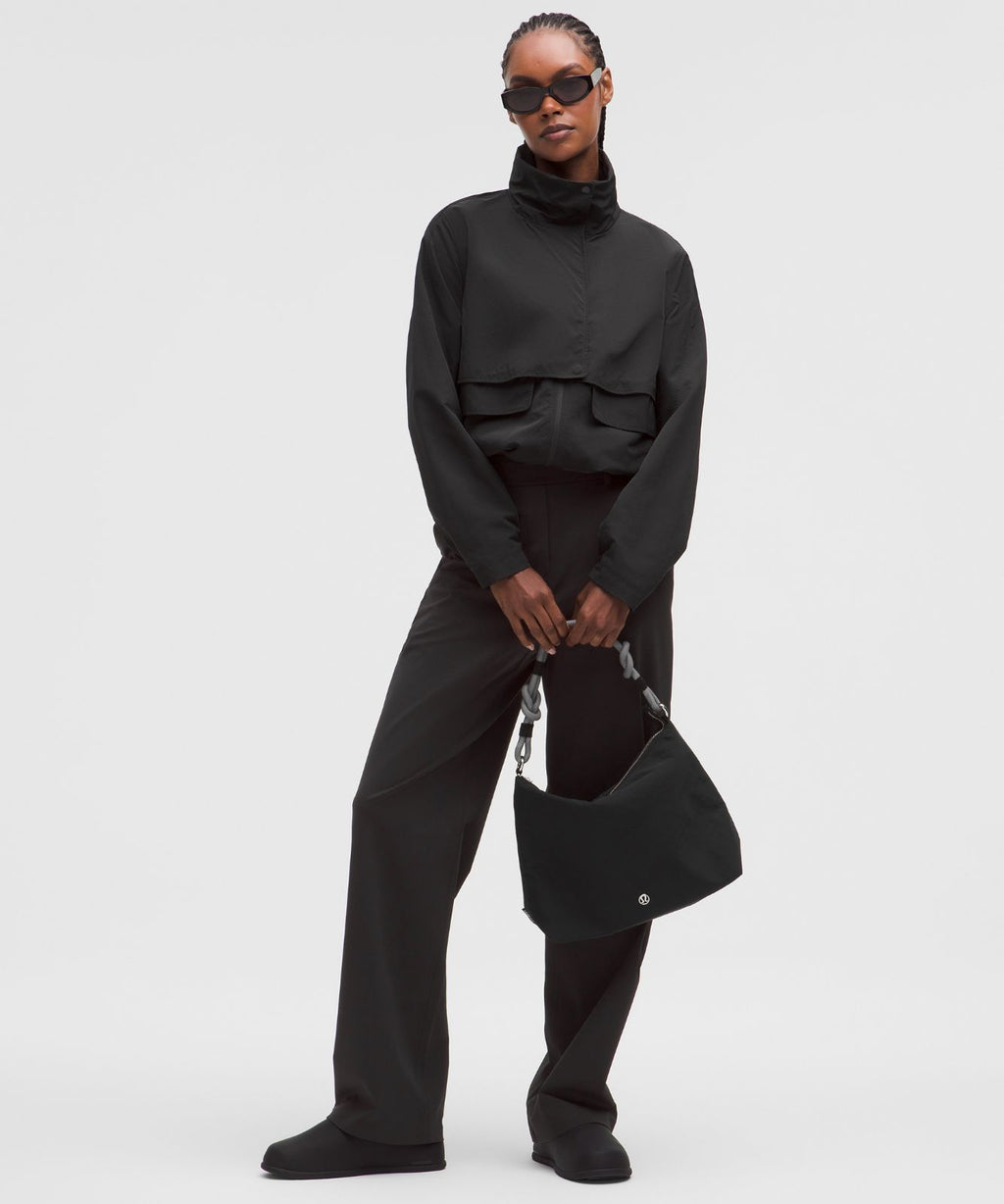 Daydrift High-Rise Straight-Leg Trouser *Regular Black