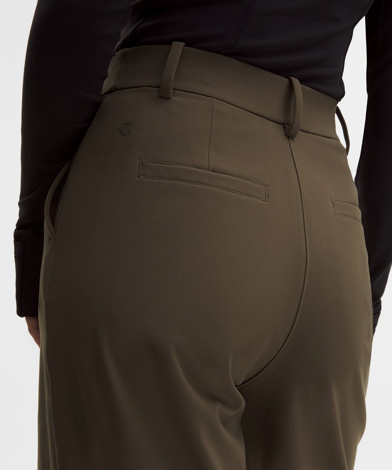 Daydrift High-Rise Straight-Leg Trouser *Regular Olive Brown