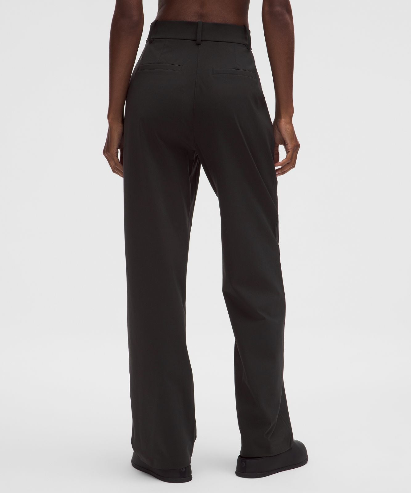 Daydrift High-Rise Straight-Leg Trouser *Short Black