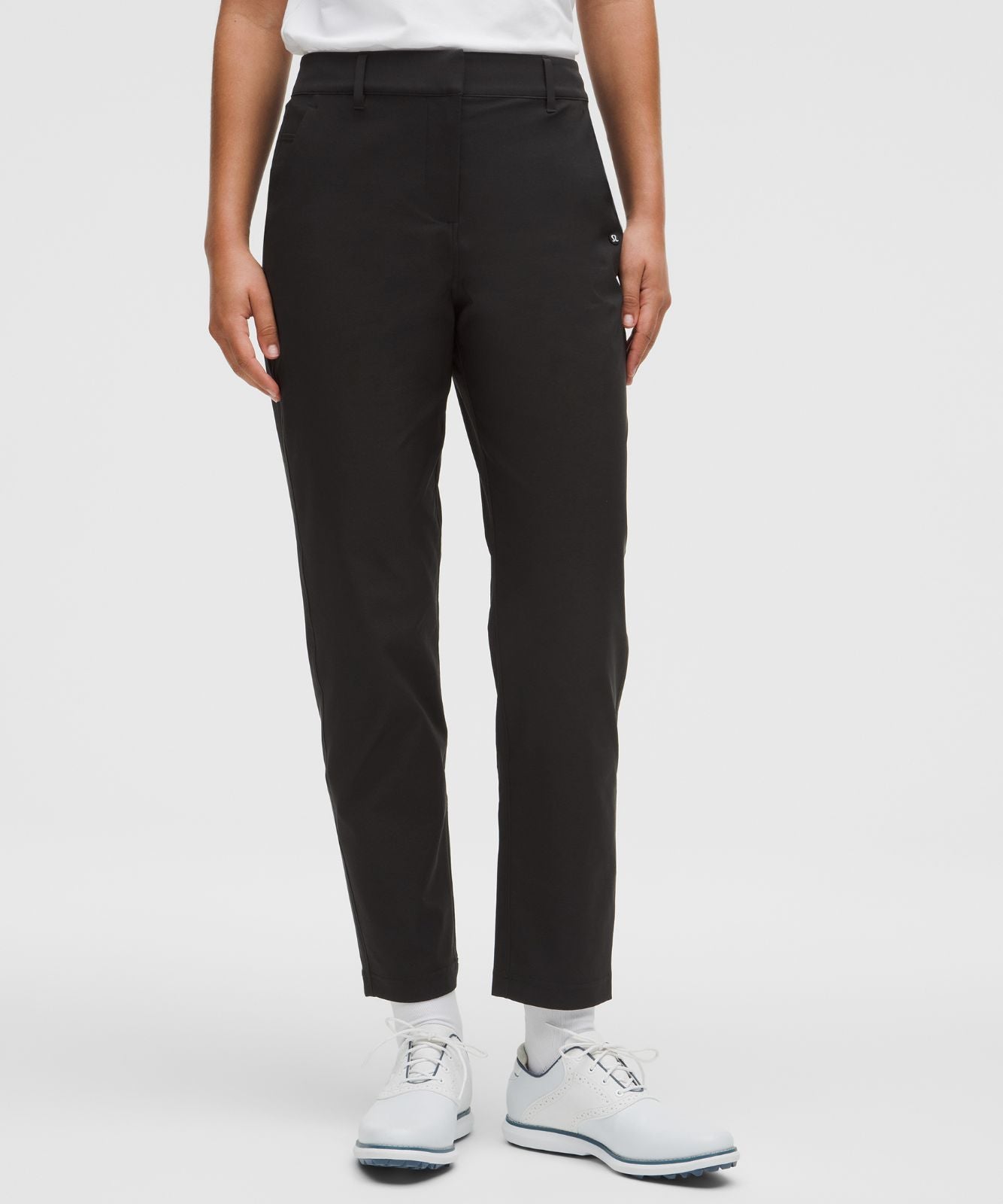 Stretch Twill Golf Pant Regular *Stitched Logo Black