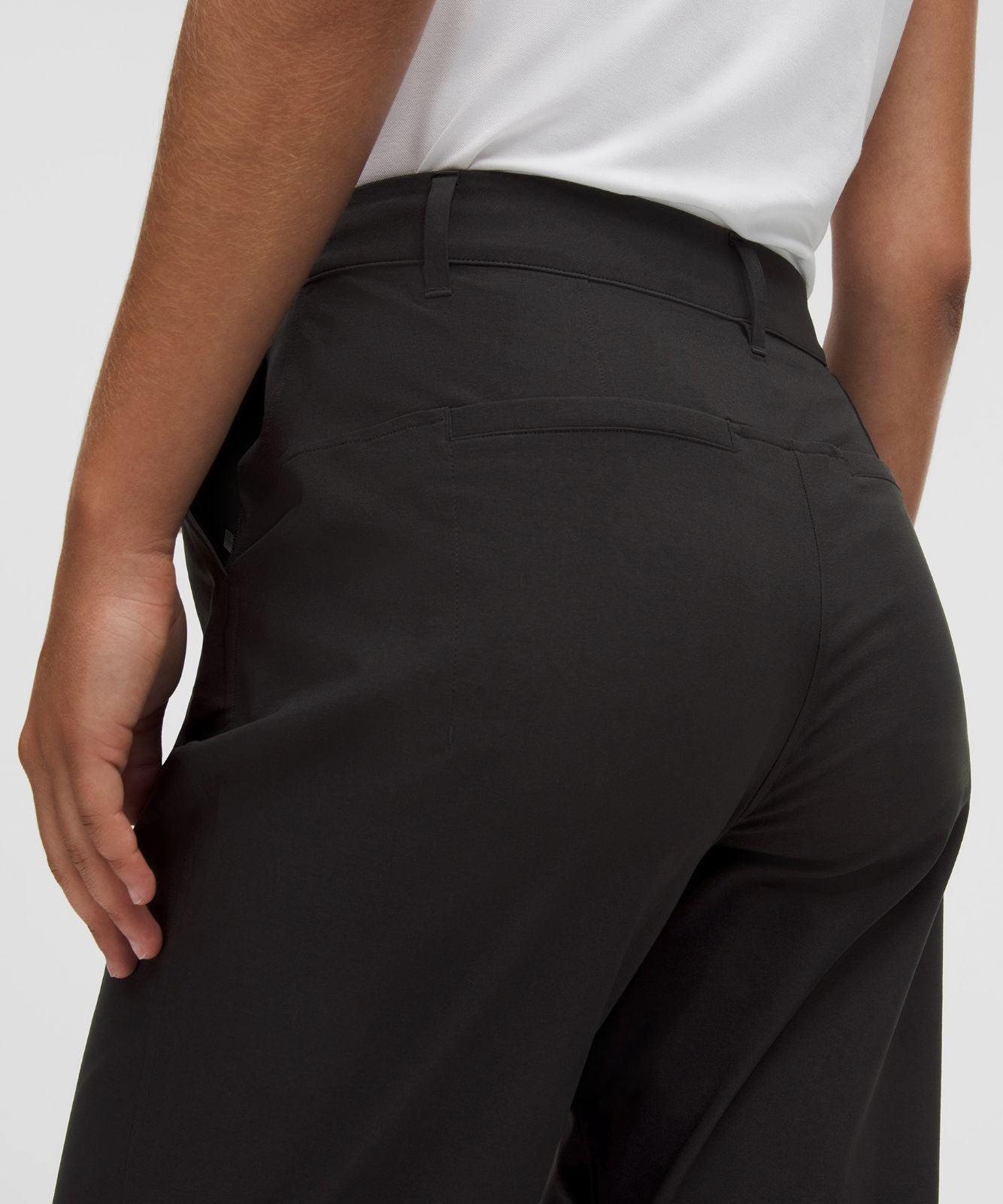 Stretch Twill Golf Pant Regular *Stitched Logo Black