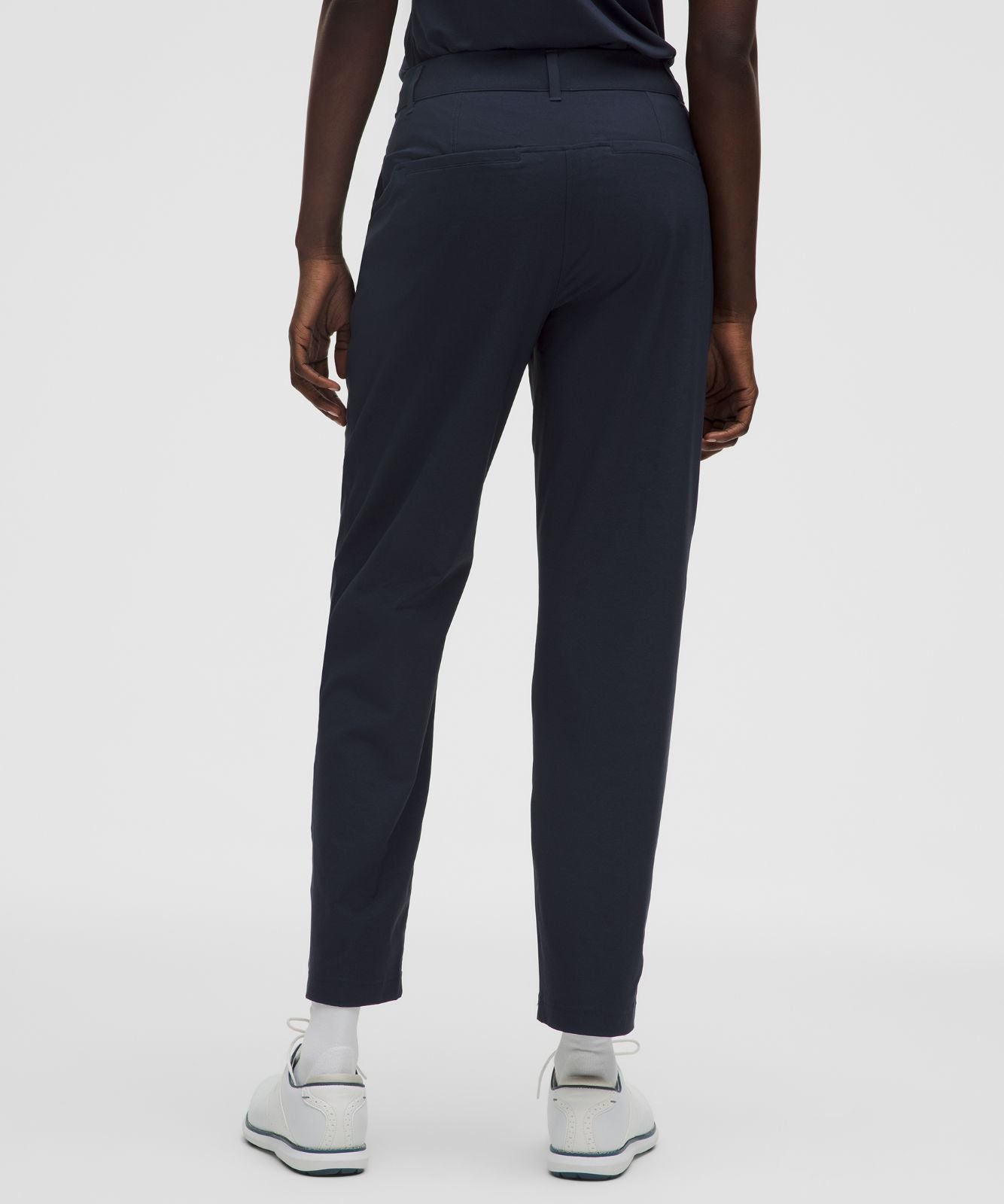 Stretch Twill Golf Pant Regular *Stitched Logo Club Blue