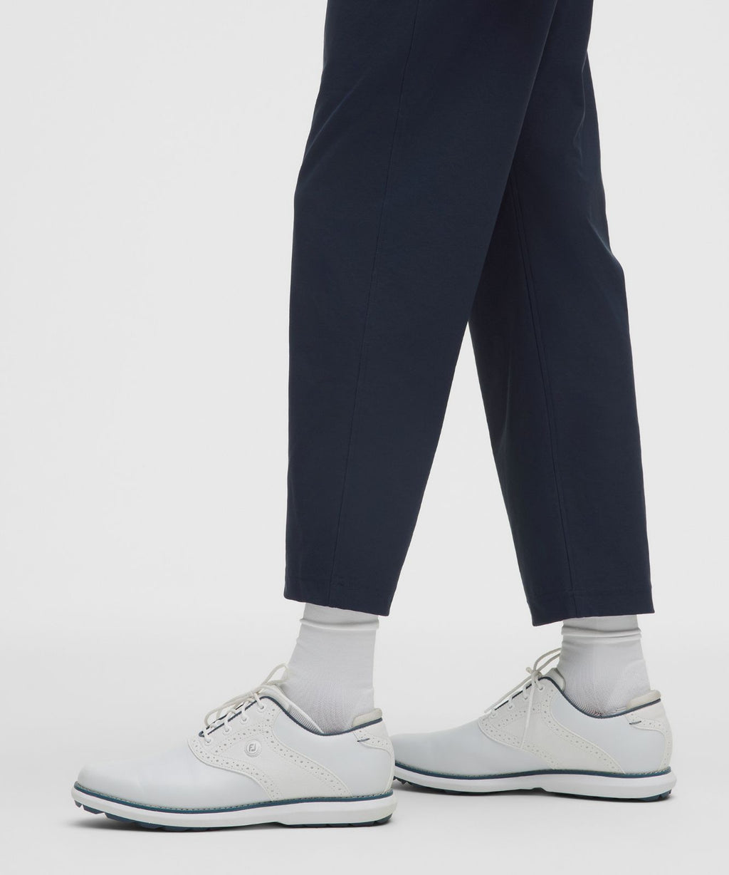 Stretch Twill Golf Pant Regular *Stitched Logo Club Blue