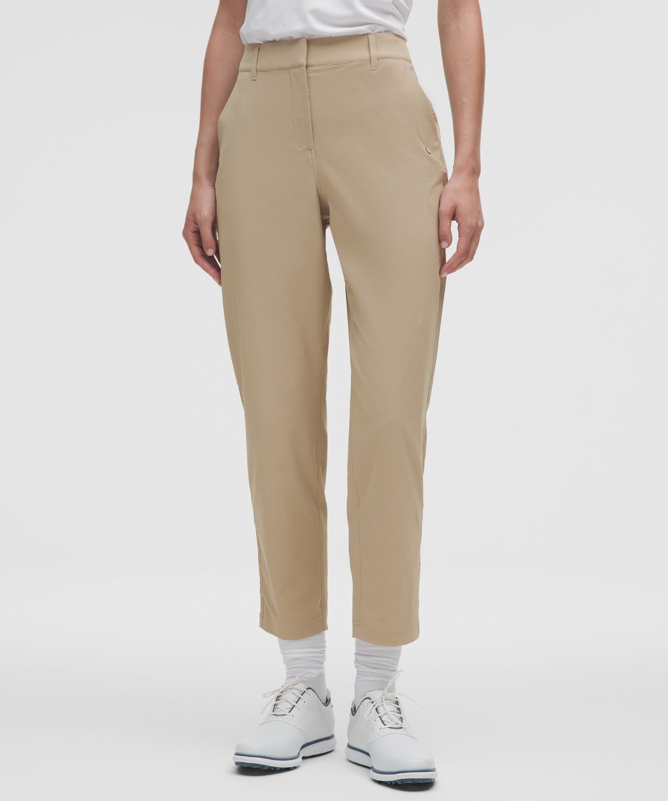 Stretch Twill Golf Pant Regular *Stitched Logo Sheer Oak