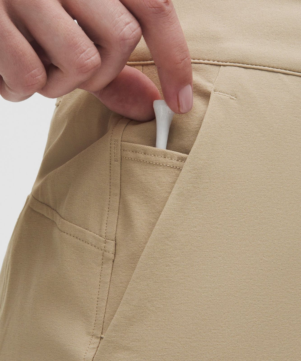 Stretch Twill Golf Pant Regular *Stitched Logo Sheer Oak