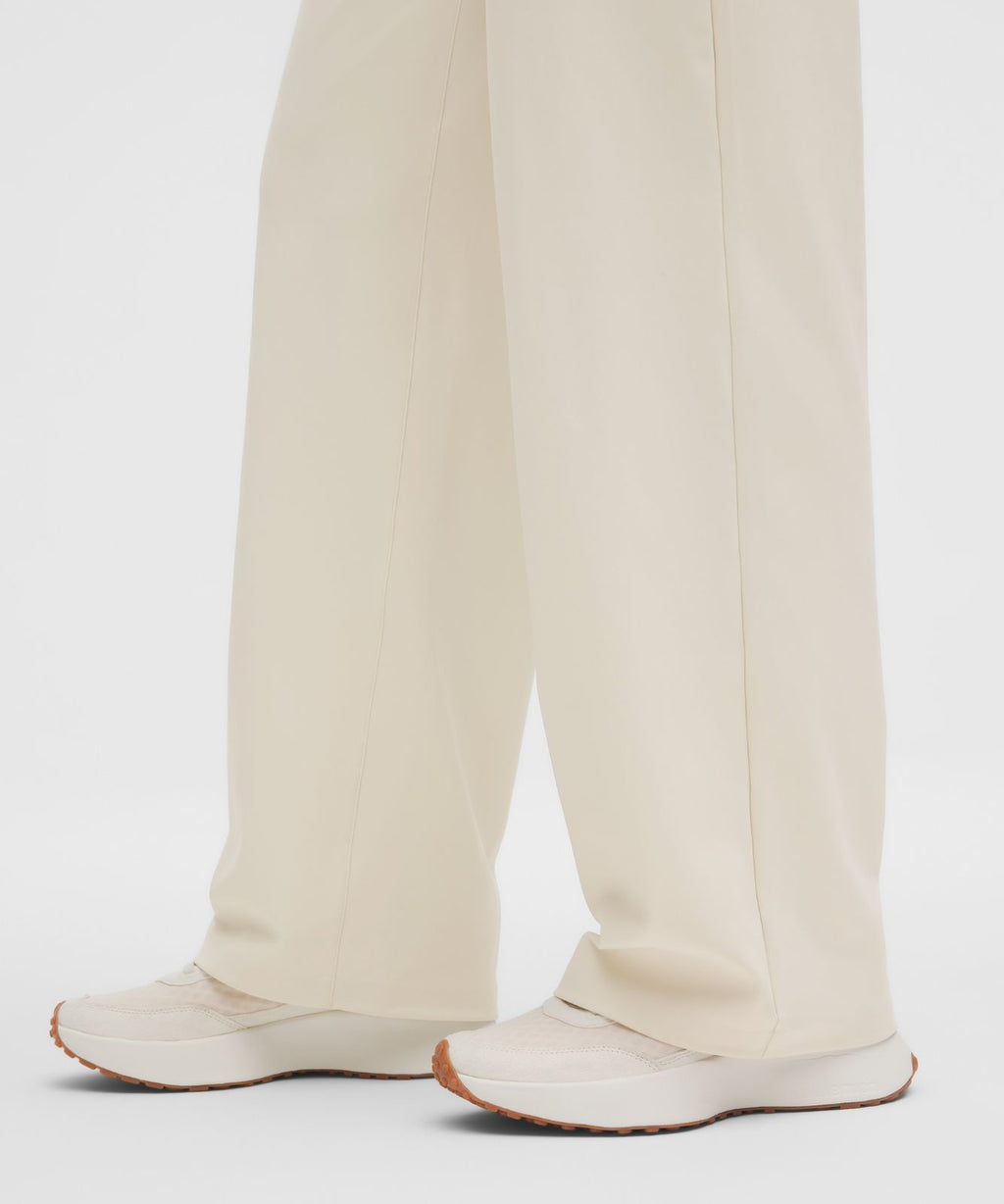 Daydrift High-Rise Straight-Leg Trouser *Short Light Ivory