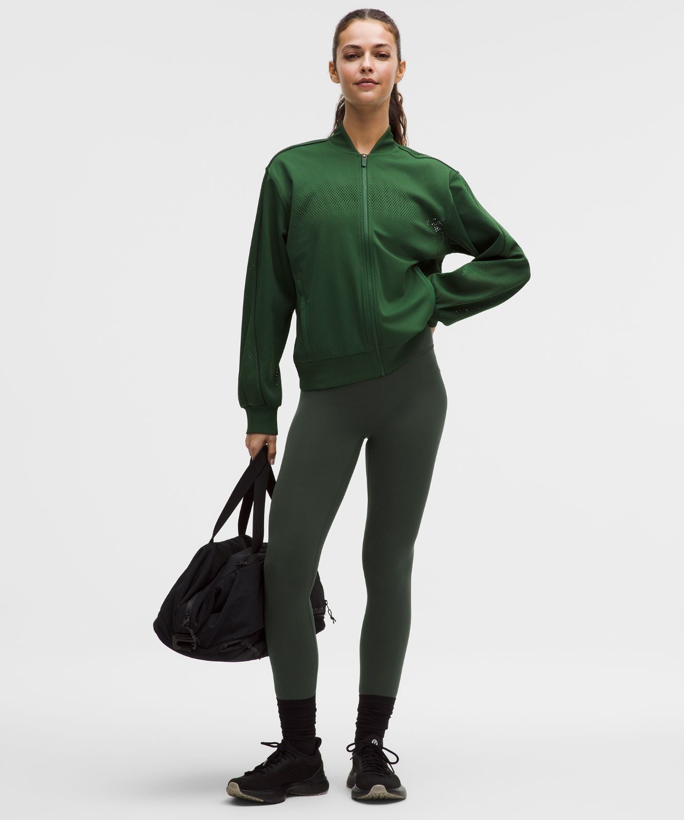 Wunder Train No Line High-Rise Tight 28" Rainforest Green