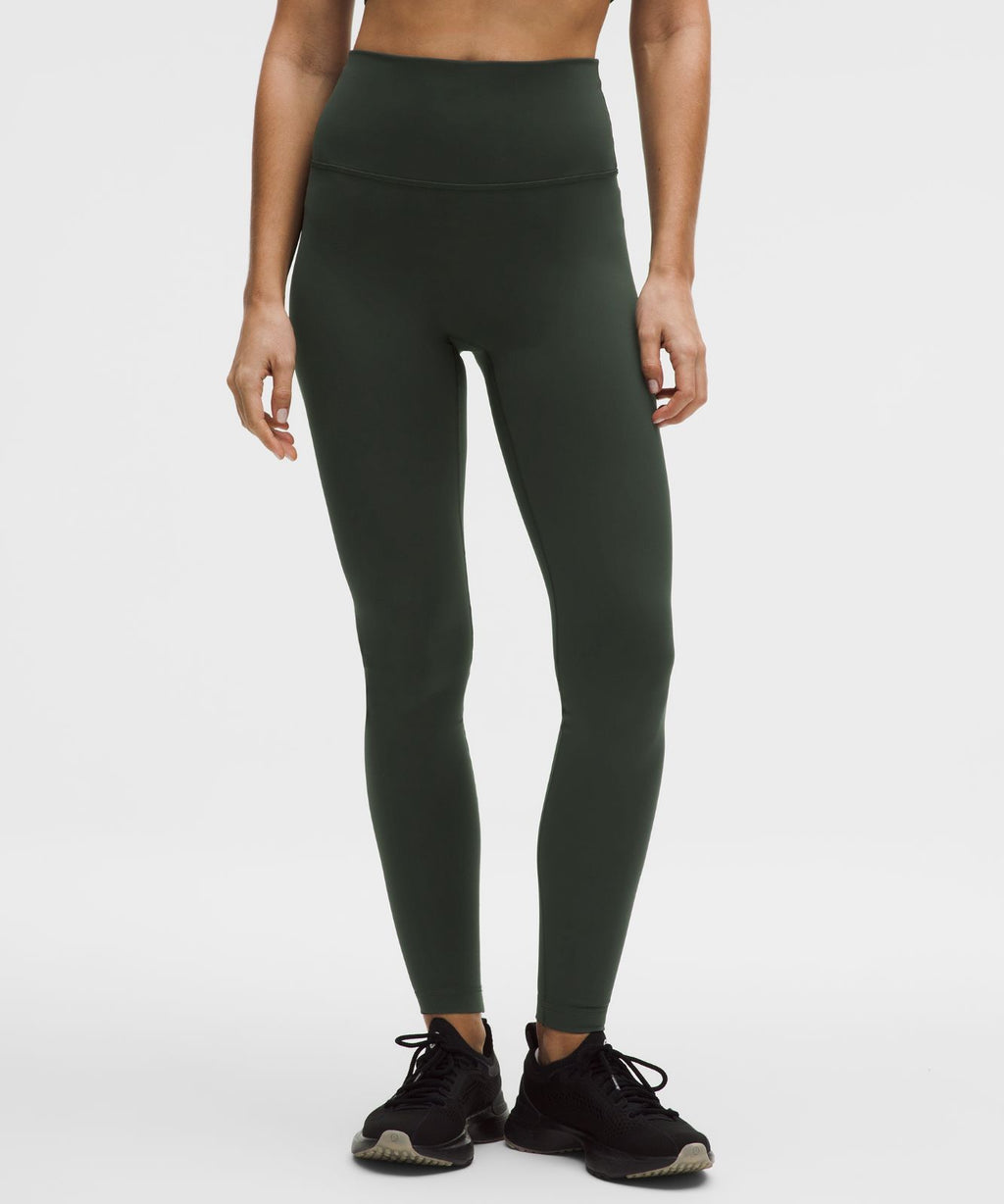 Wunder Train No Line High-Rise Tight 28" Rainforest Green