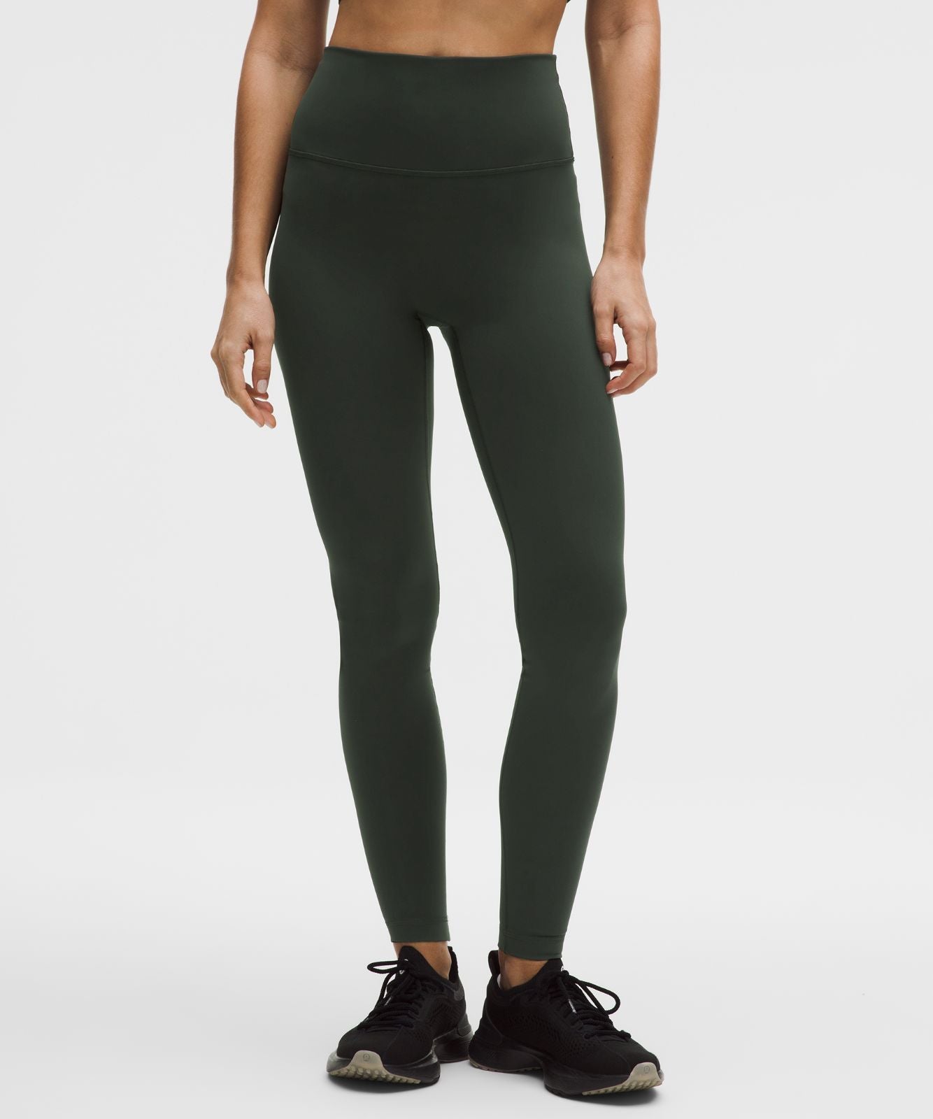 Wunder Train No Line High-Rise Tight 28" Rainforest Green