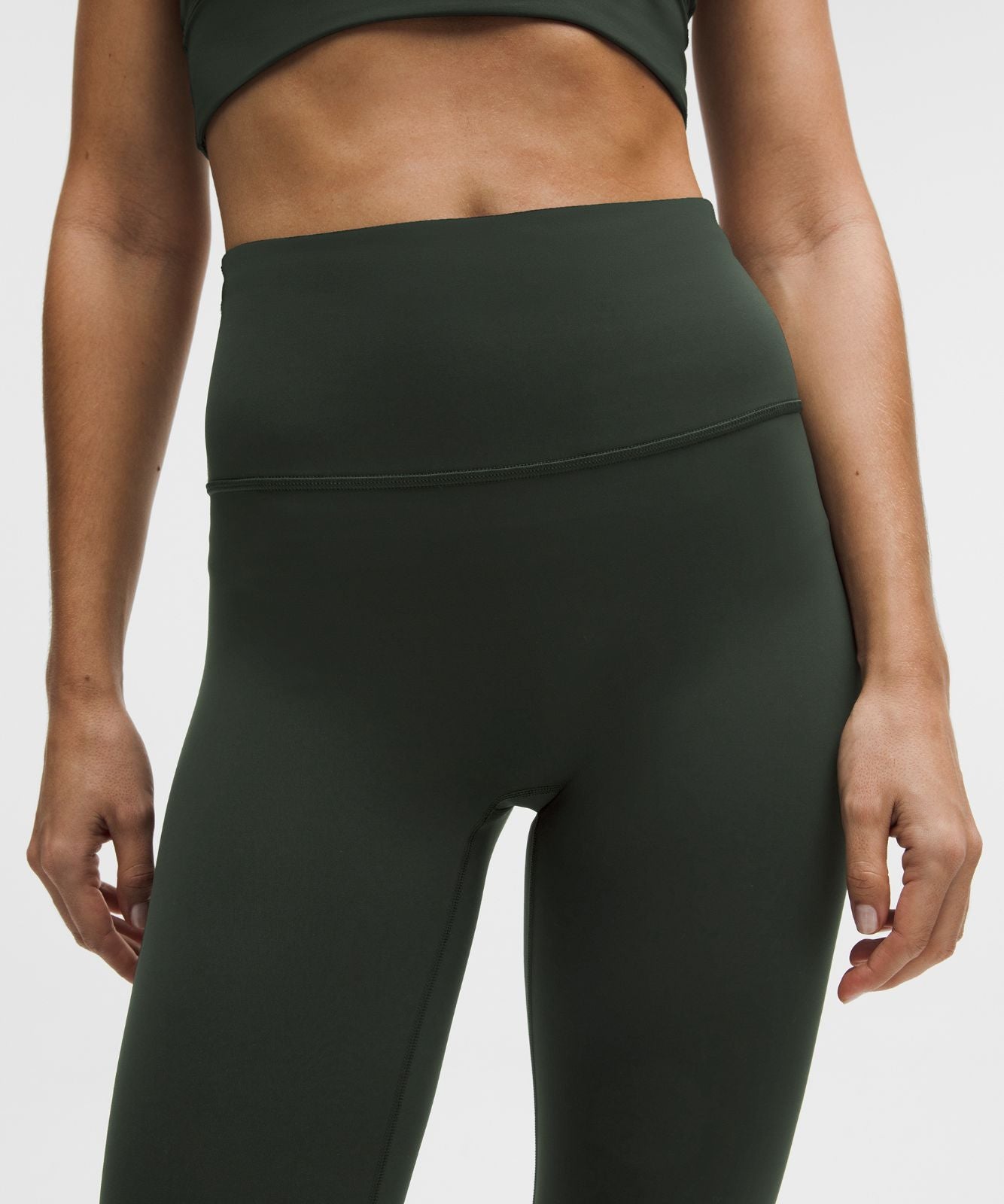 Wunder Train No Line High-Rise Tight 28" Rainforest Green