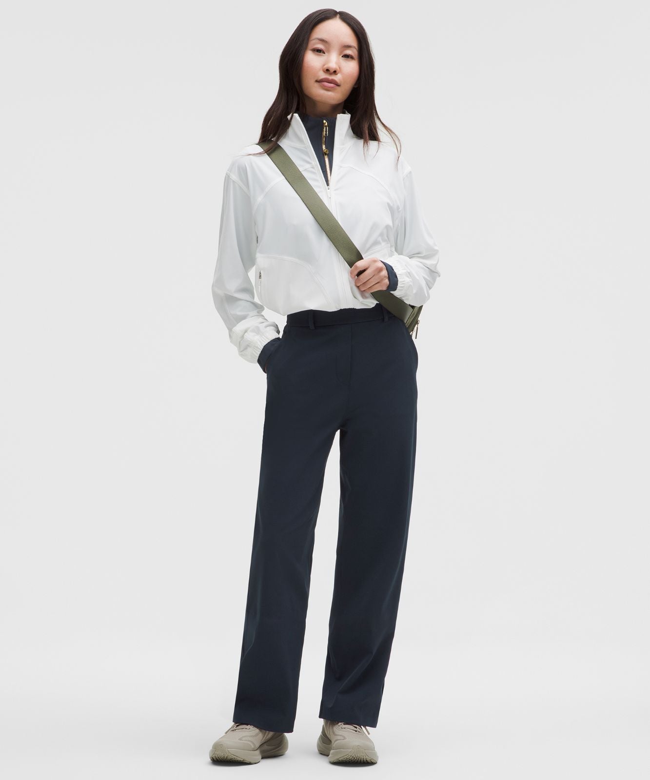 Daydrift High-Rise Straight-Leg Trouser *Regular True Navy