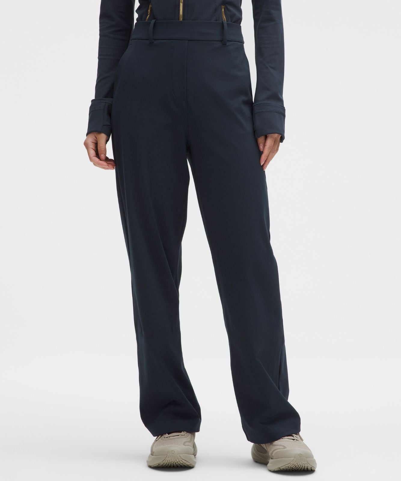 Daydrift High-Rise Straight-Leg Trouser *Regular True Navy
