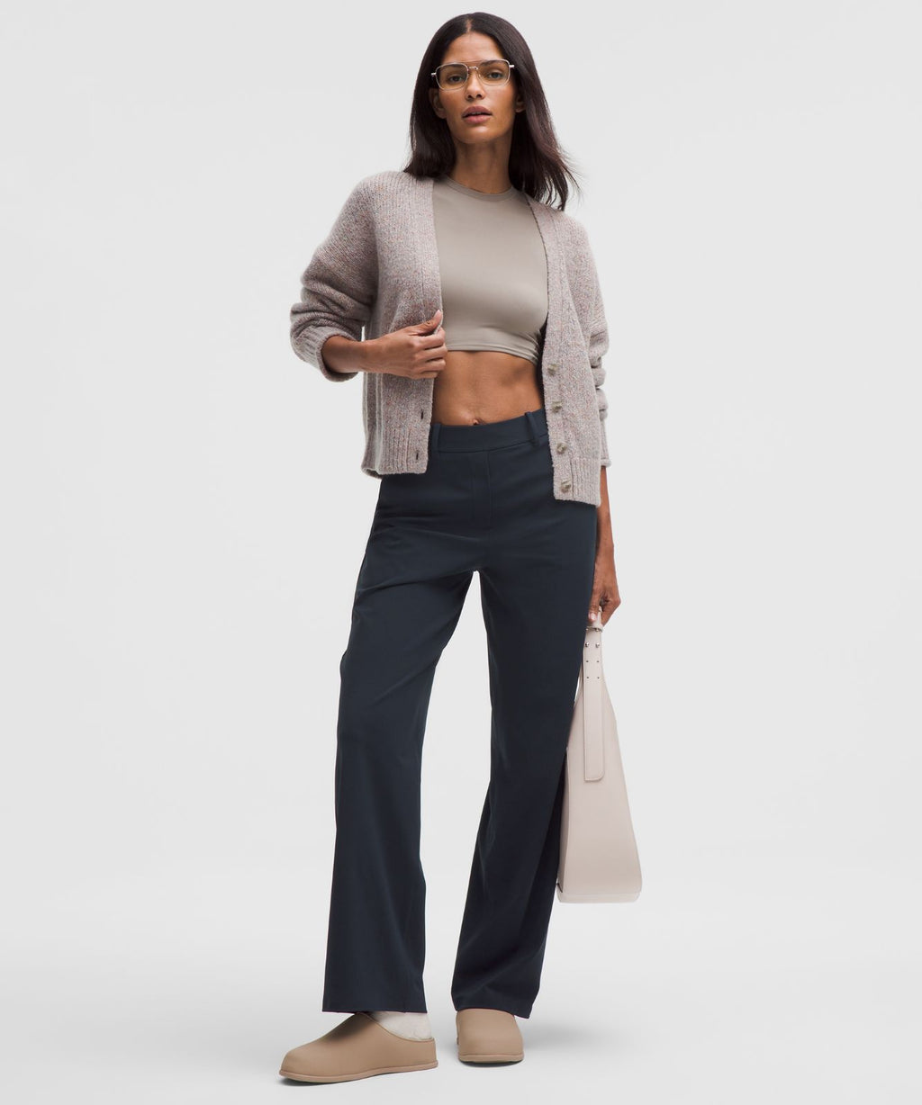 Daydrift High-Rise Straight-Leg Trouser *Short True Navy