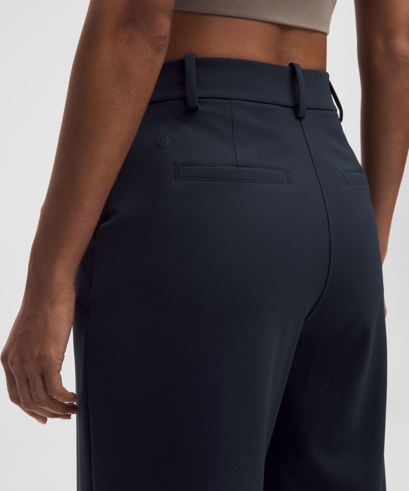 Daydrift High-Rise Straight-Leg Trouser *Short True Navy