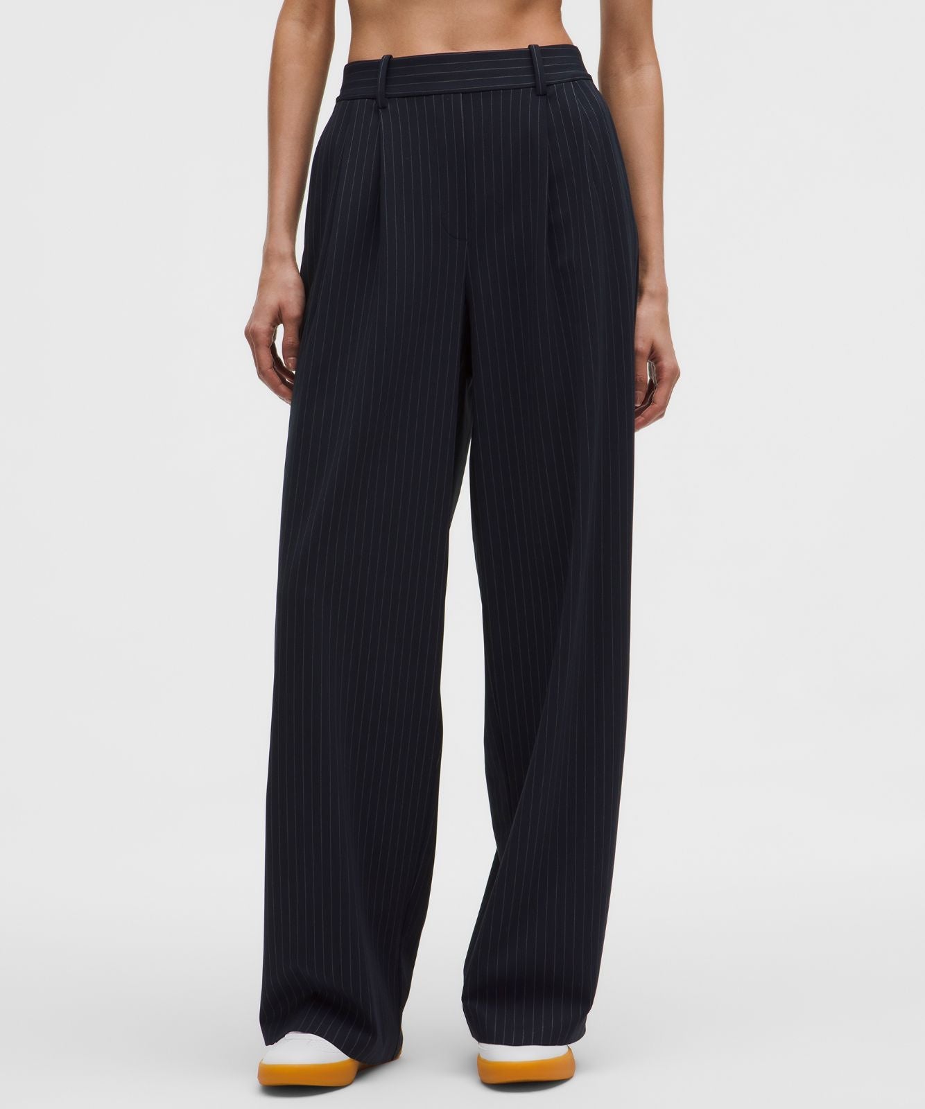 Daydrift High-Rise Wide-Leg Trouser *Short Classic Navy/Light Ivory
