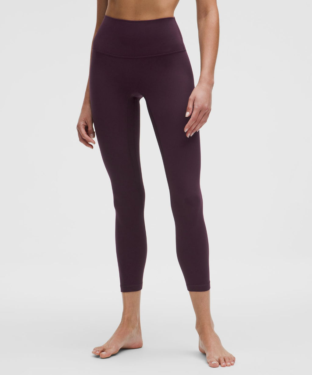 lululemon Align No Line™ High-Rise Pant 25" Black Plum