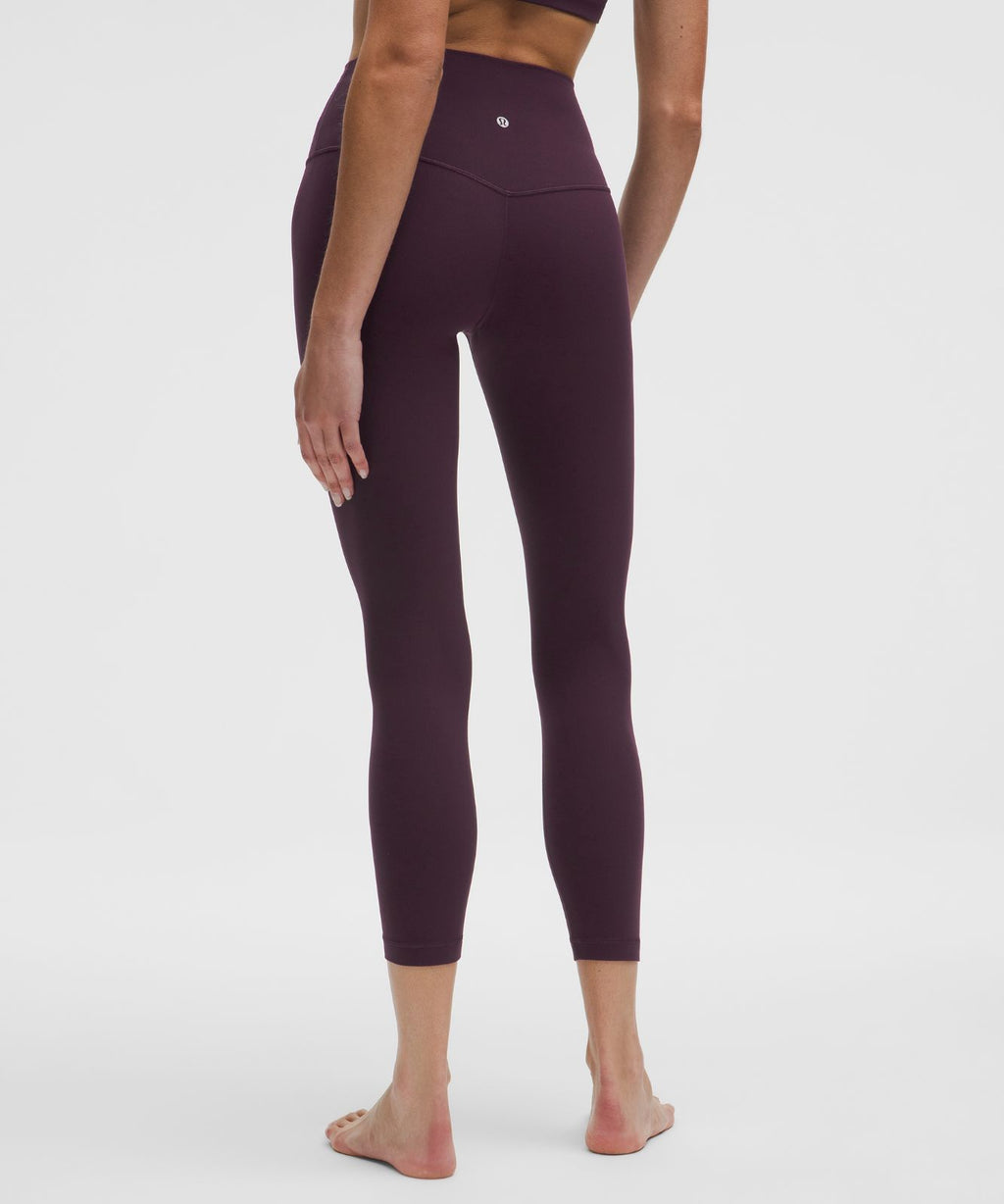 lululemon Align No Line™ High-Rise Pant 25" Black Plum