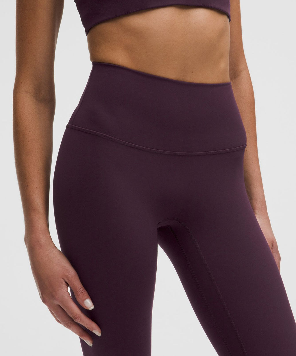 lululemon Align No Line™ High-Rise Pant 25" Black Plum