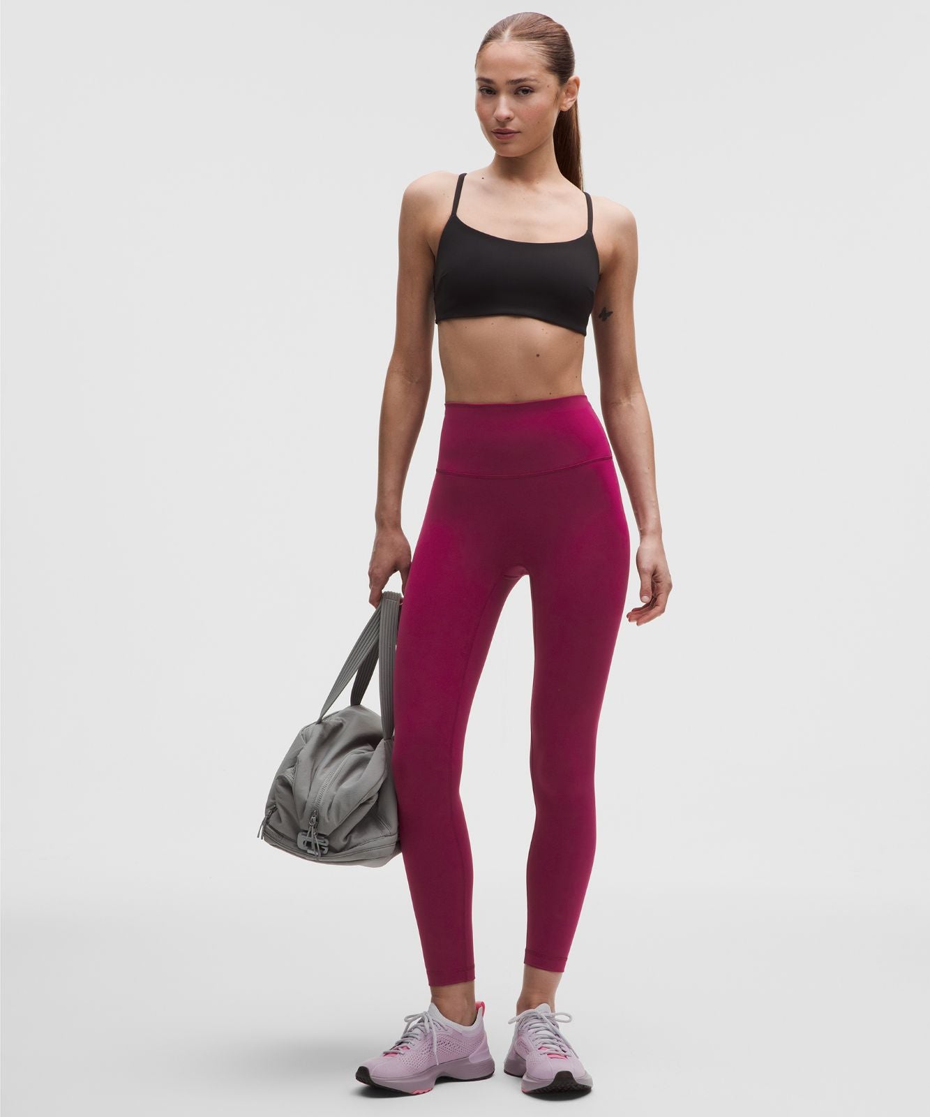 Wunder Train No Line High-Rise Tight 25" Raspberry Rave