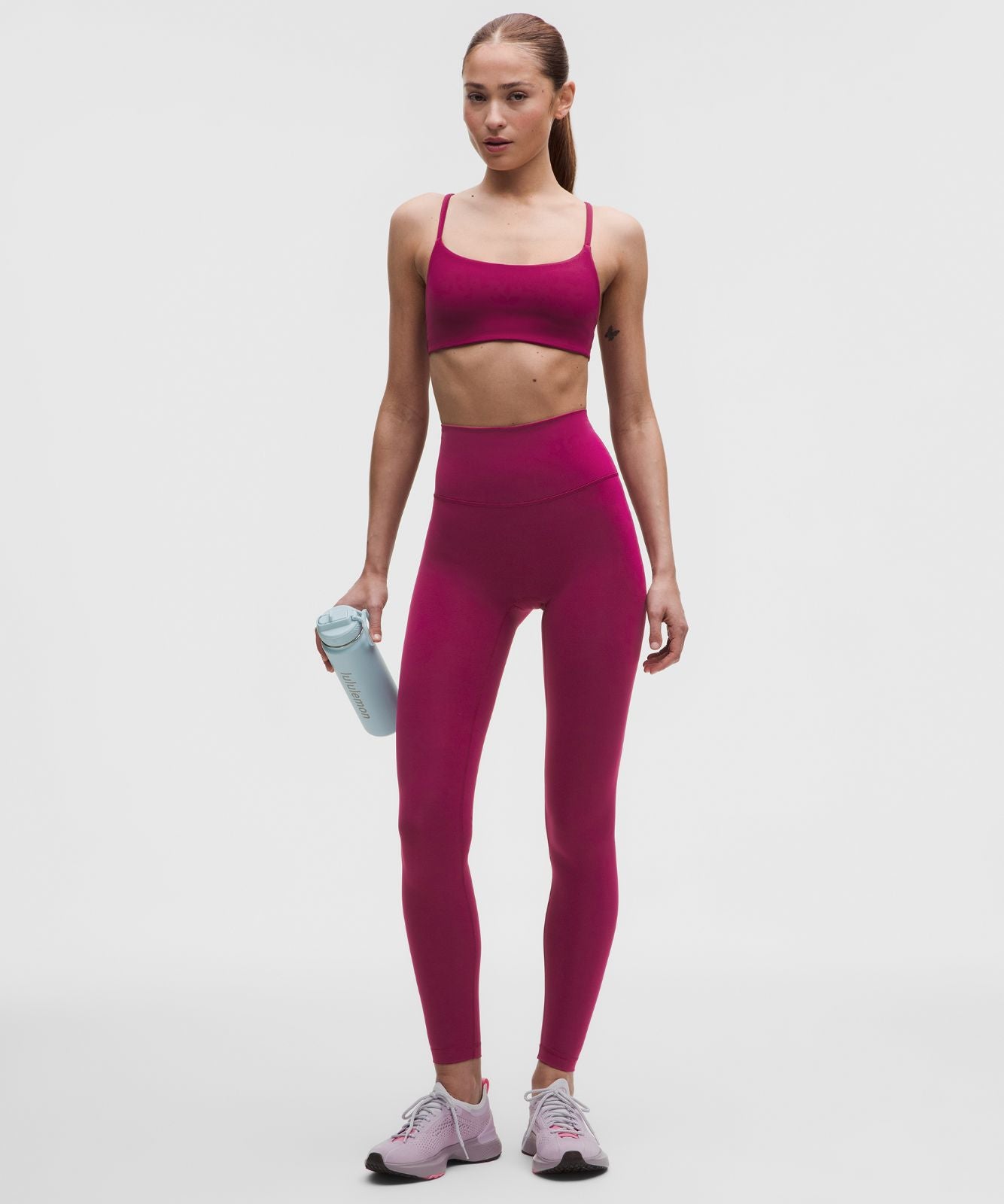 Wunder Train No Line High-Rise Tight 28" Raspberry Rave