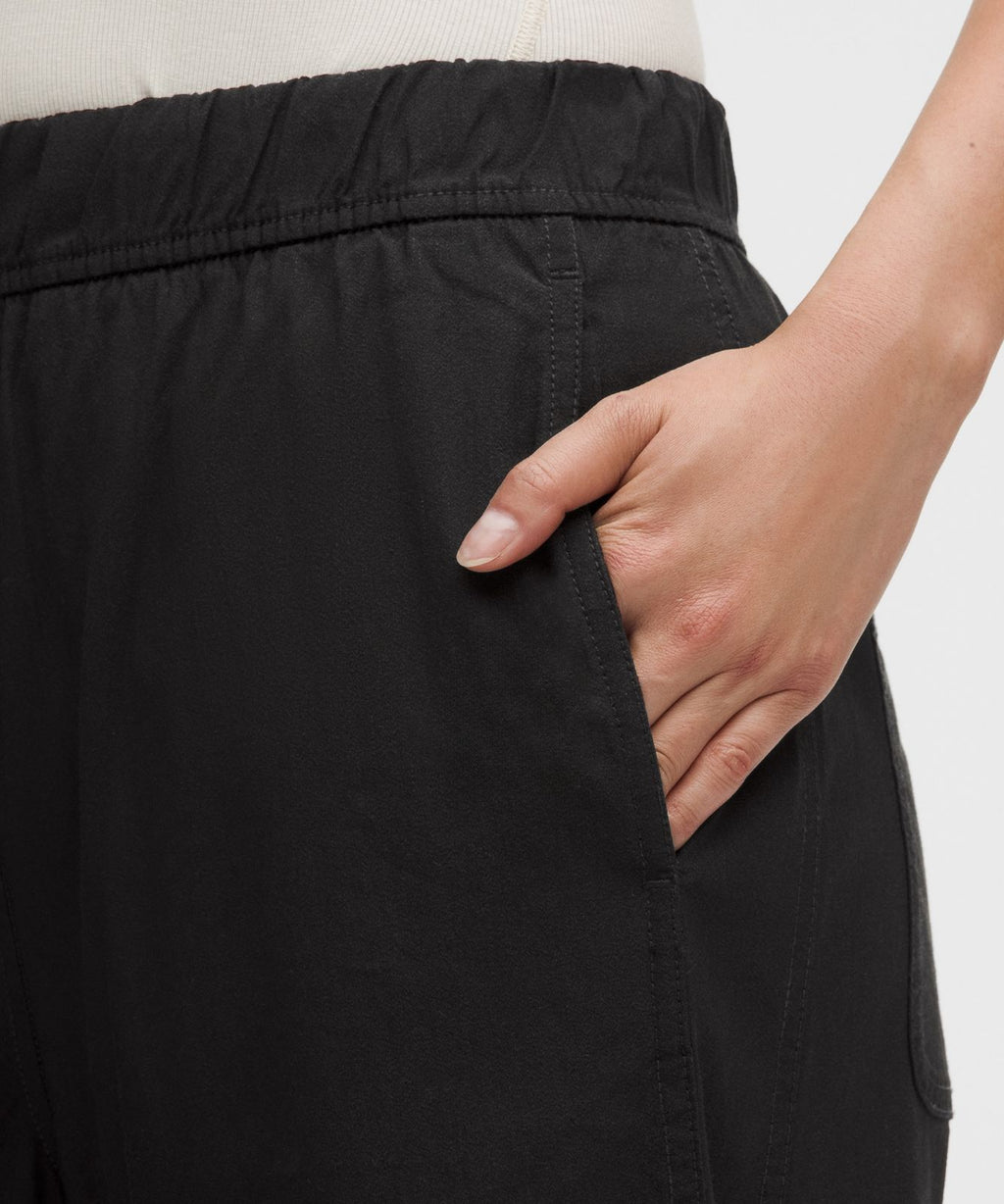 LuluLinen High-Rise Relaxed-Fit Pant *Regular Black