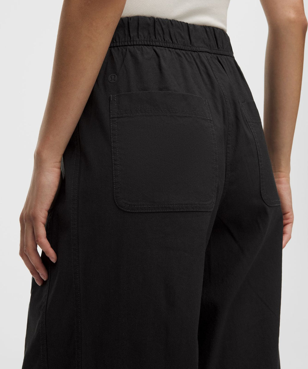 LuluLinen High-Rise Relaxed-Fit Pant *Regular Black