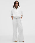 LuluLinen High-Rise Relaxed-Fit Pant *Regular White