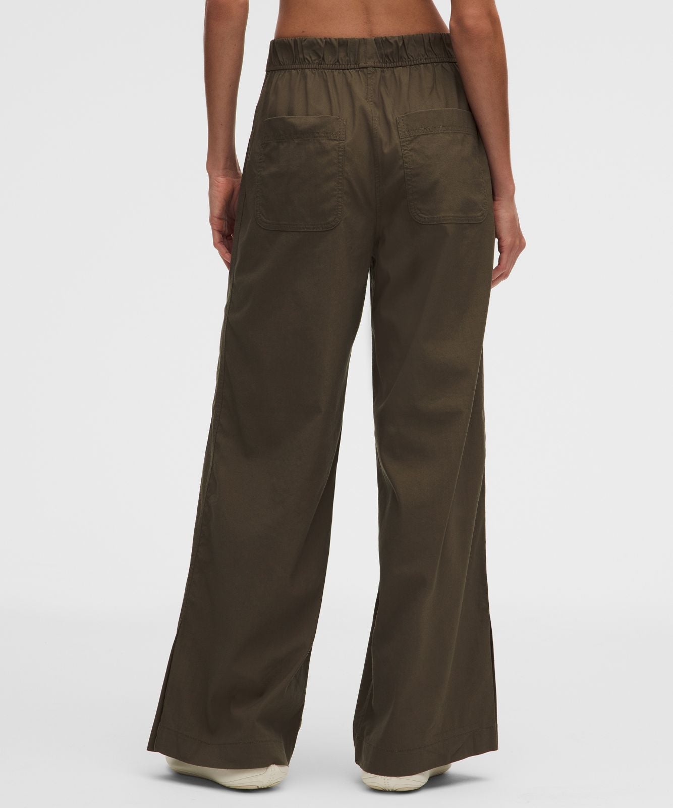 LuluLinen High-Rise Relaxed-Fit Pant *Regular Olive Brown