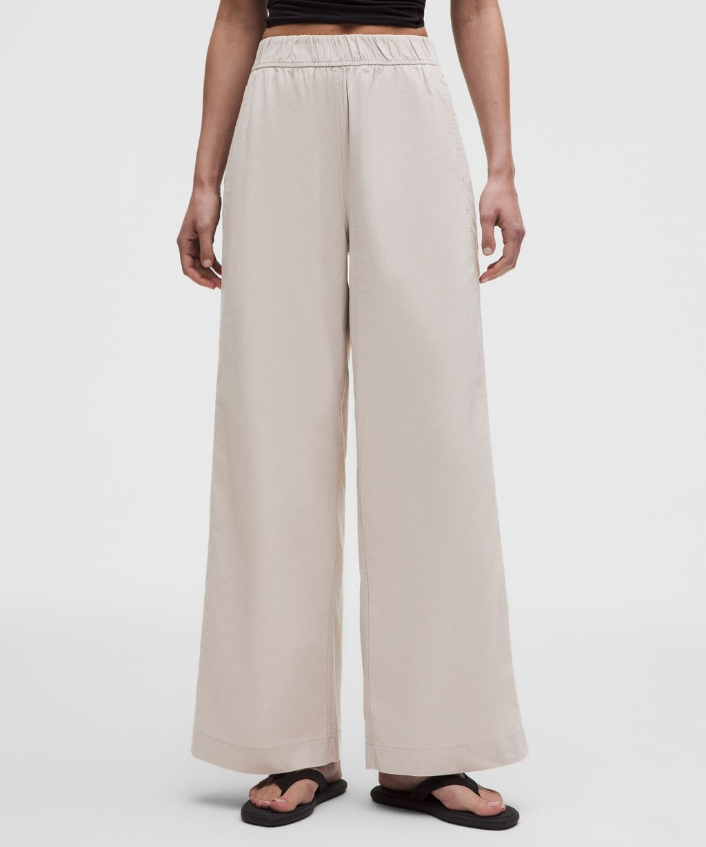 LuluLinen High-Rise Relaxed-Fit Pant *Regular Downtown Tan