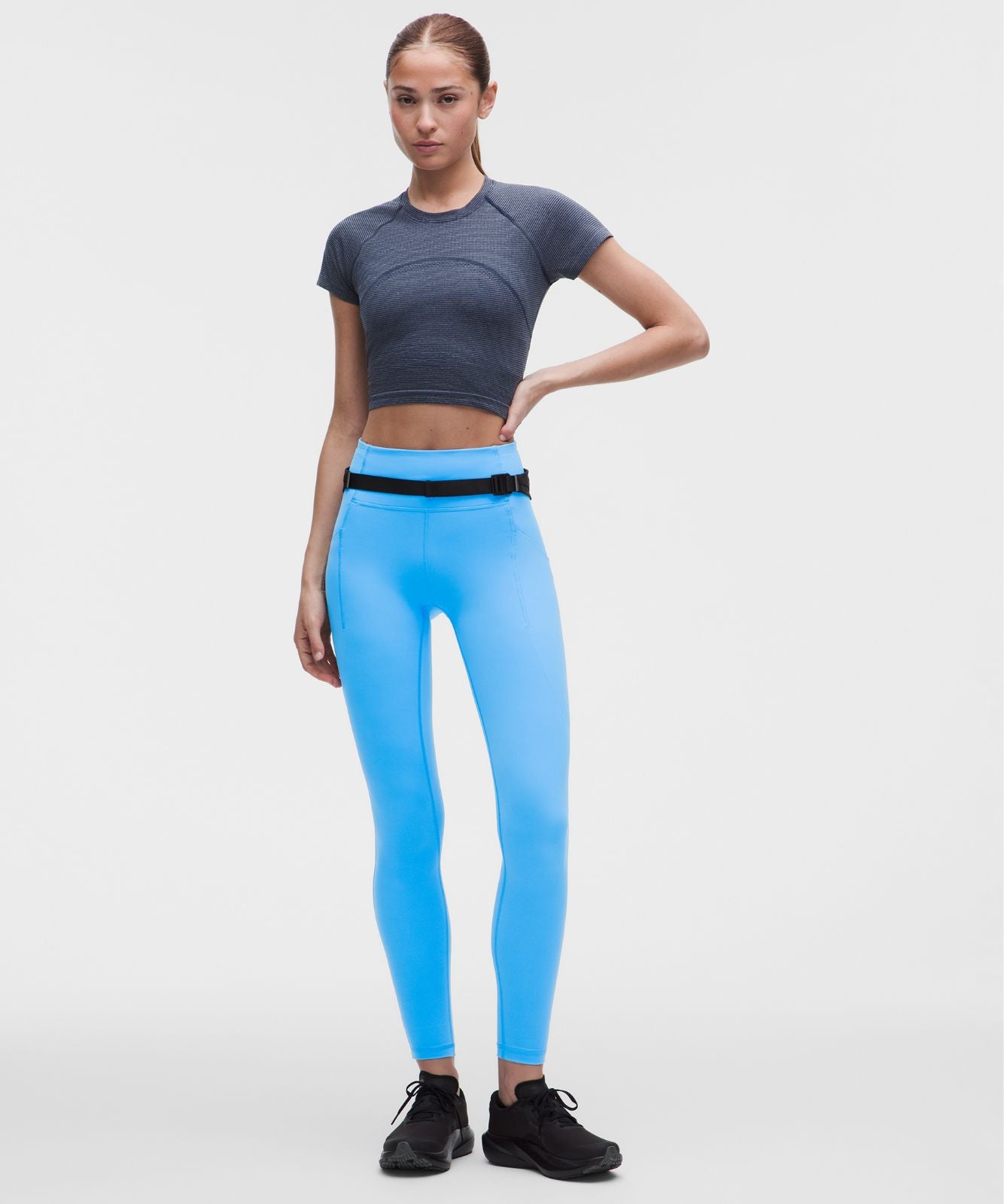 Swift Speed High-Rise Tight 28" Ocean Wave