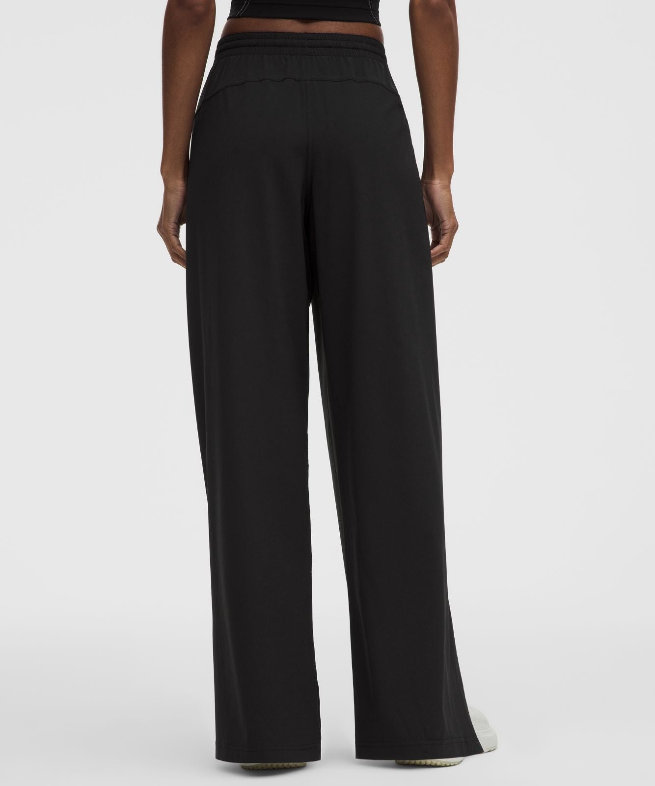 Court Rival Wide-Leg Track Pant Regular *Contrast Drawcord Black/White