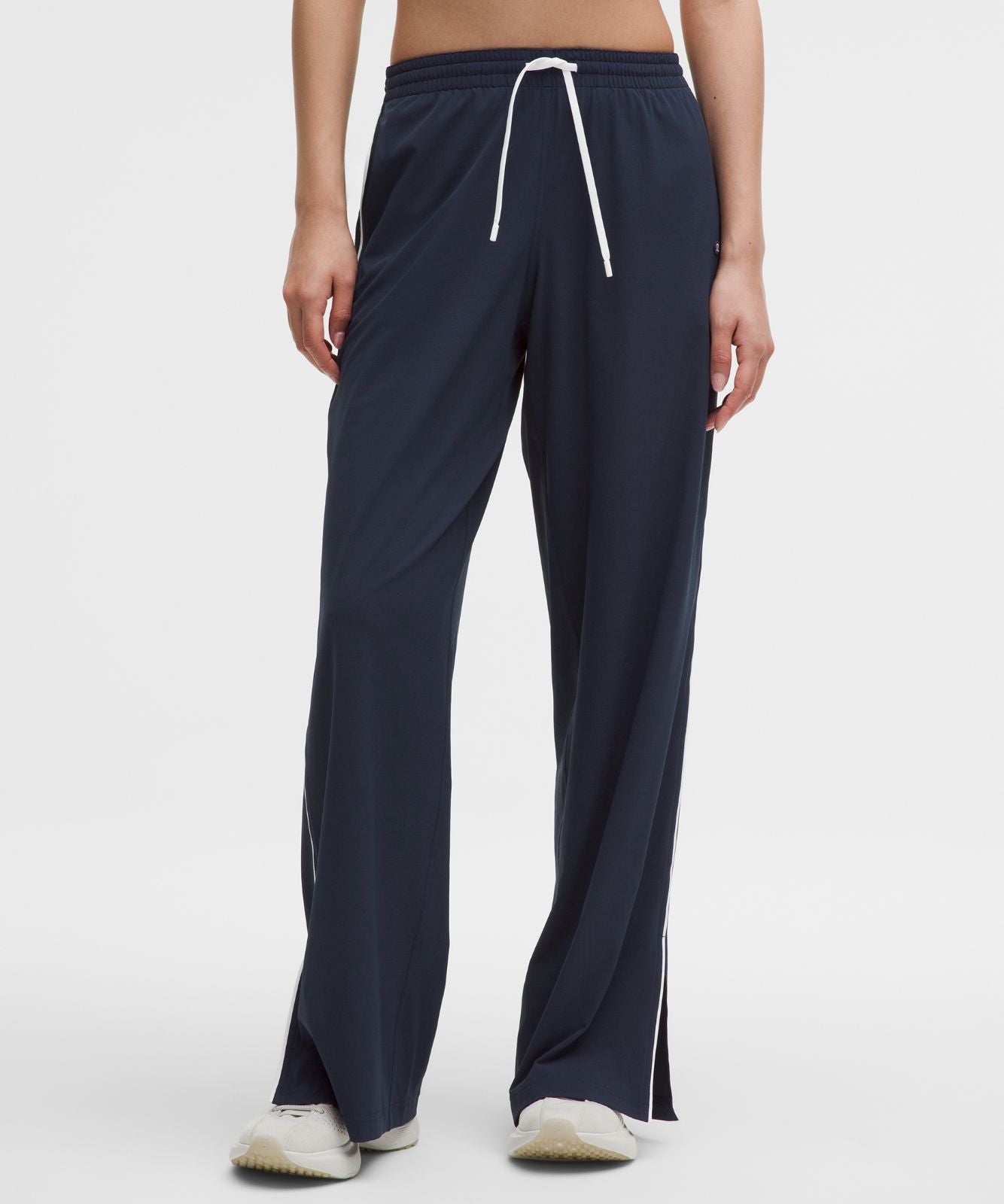 Court Rival Wide-Leg Track Pant Regular *Contrast Drawcord Club Blue/White