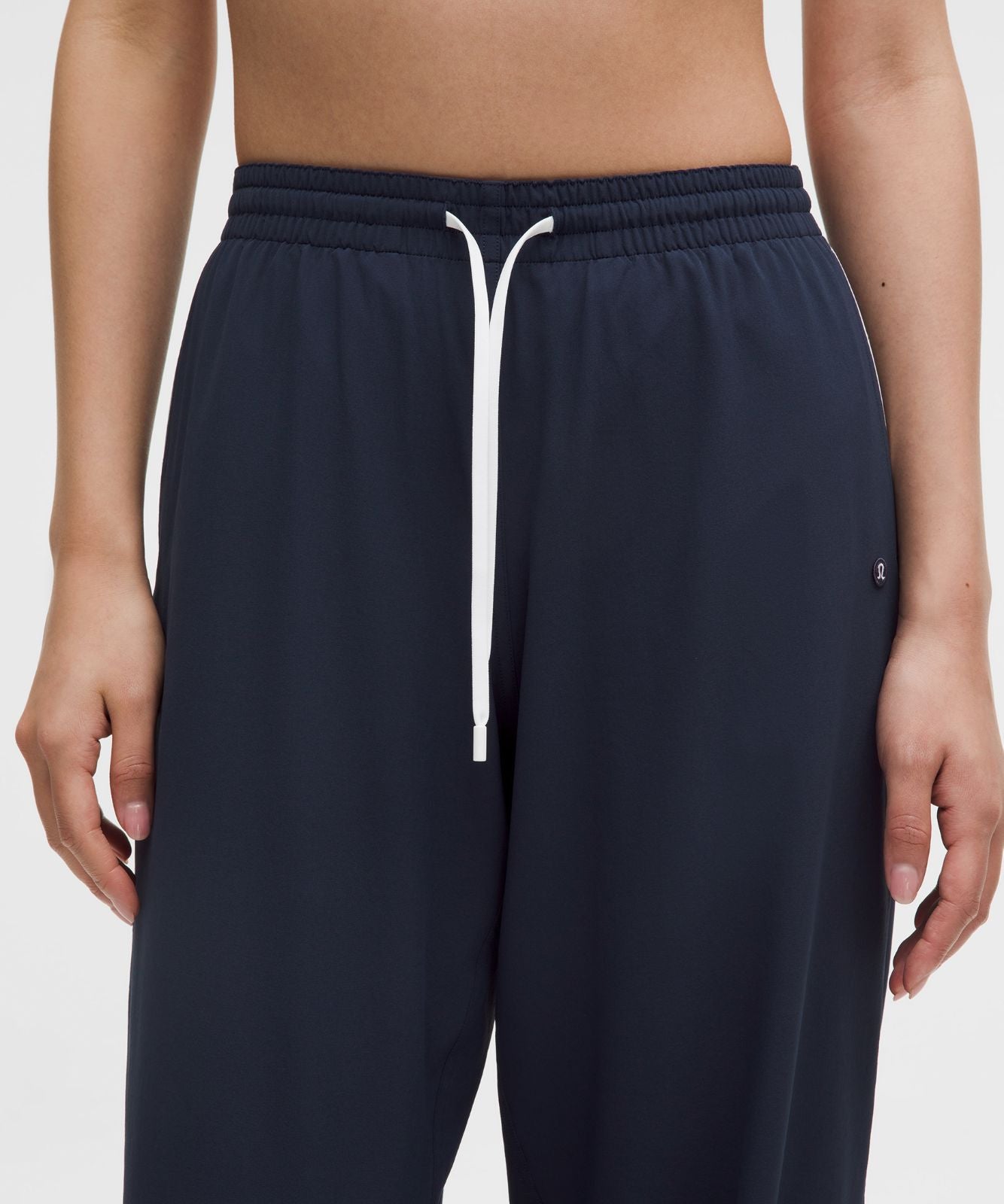 Court Rival Wide-Leg Track Pant Regular *Contrast Drawcord Club Blue/White