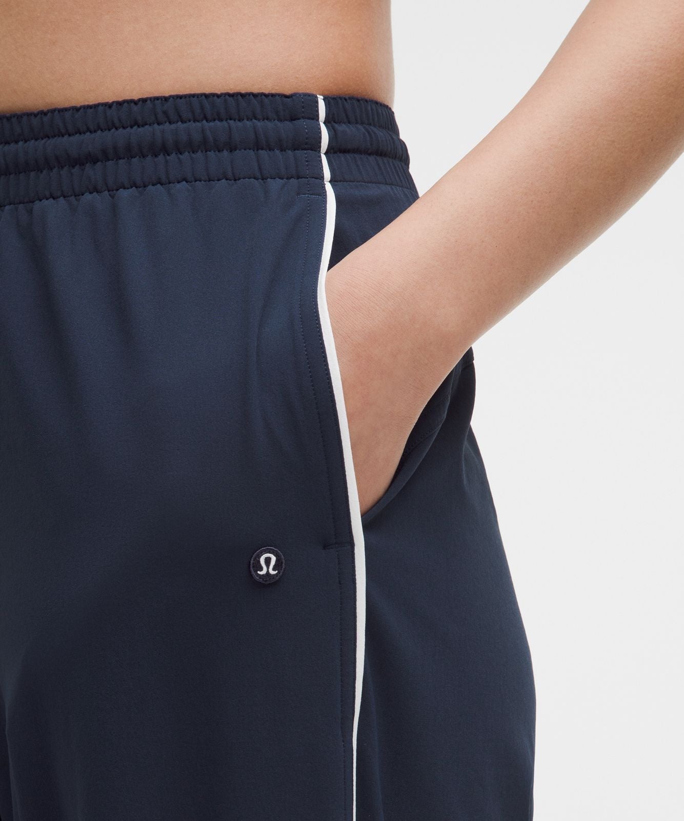Court Rival Wide-Leg Track Pant Regular *Contrast Drawcord Club Blue/White