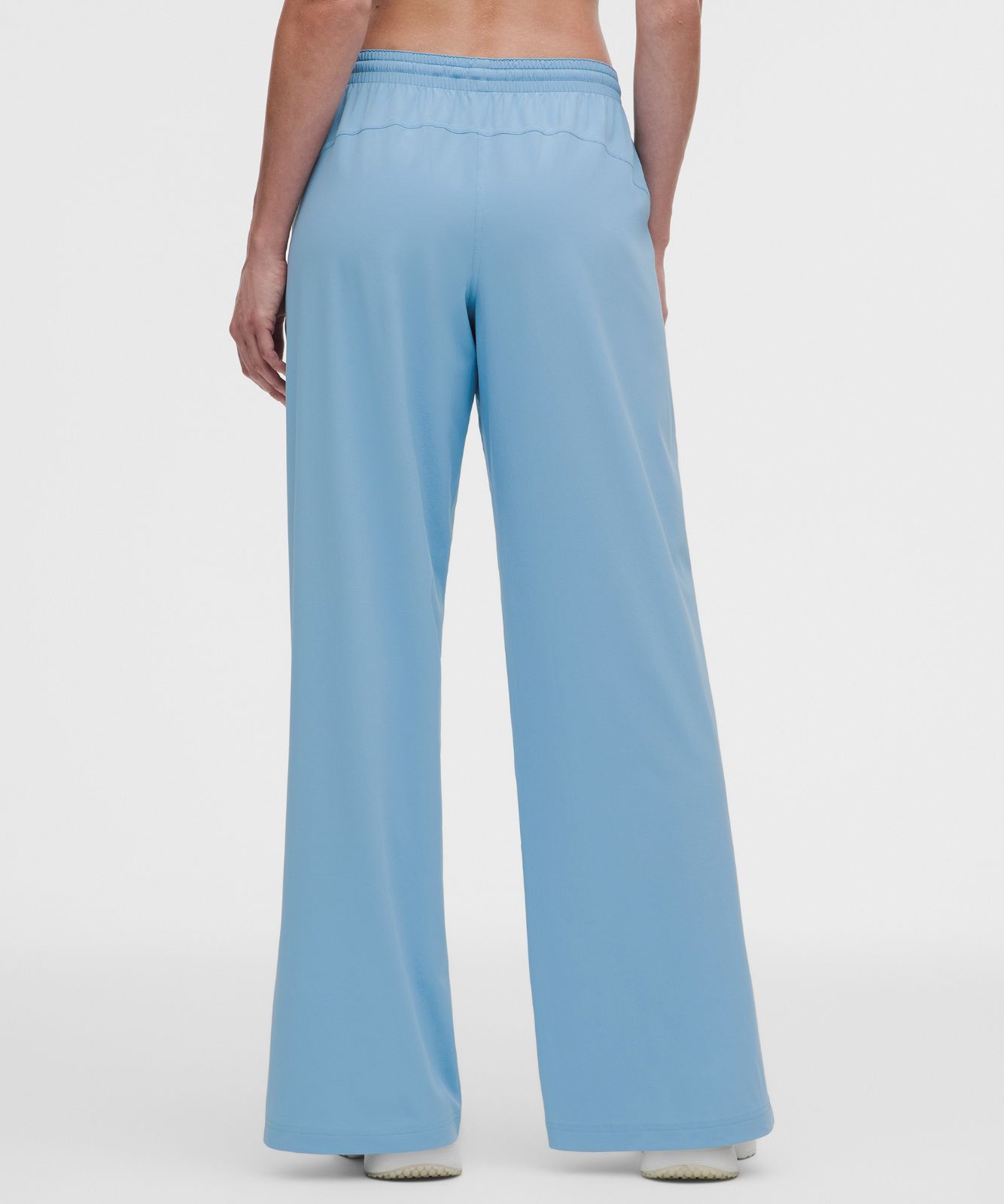 Court Rival Wide-Leg Track Pant Regular *Contrast Drawcord Dreamy Blue/White