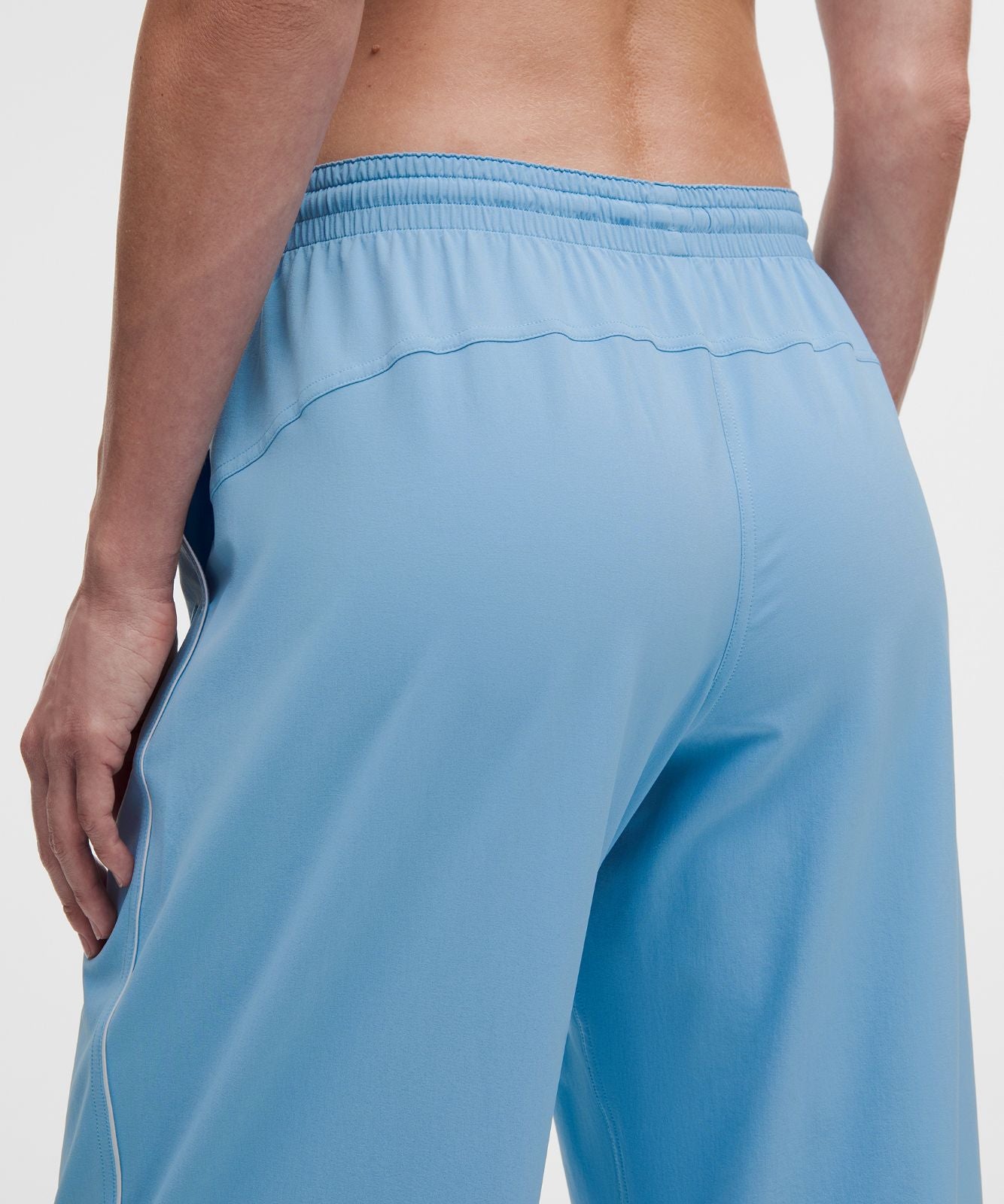 Court Rival Wide-Leg Track Pant Regular *Contrast Drawcord Dreamy Blue/White