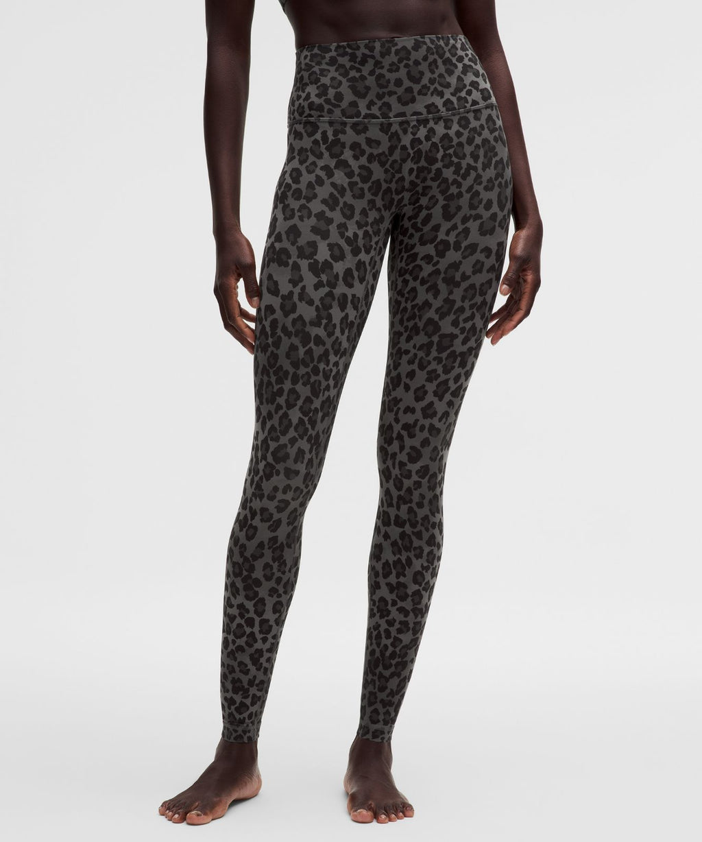 lululemon Align No Line™ High-Rise Pant 28" True Leopard Black Multi