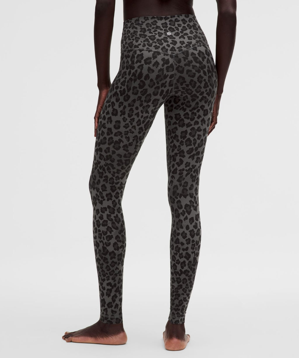 lululemon Align No Line™ High-Rise Pant 28" True Leopard Black Multi