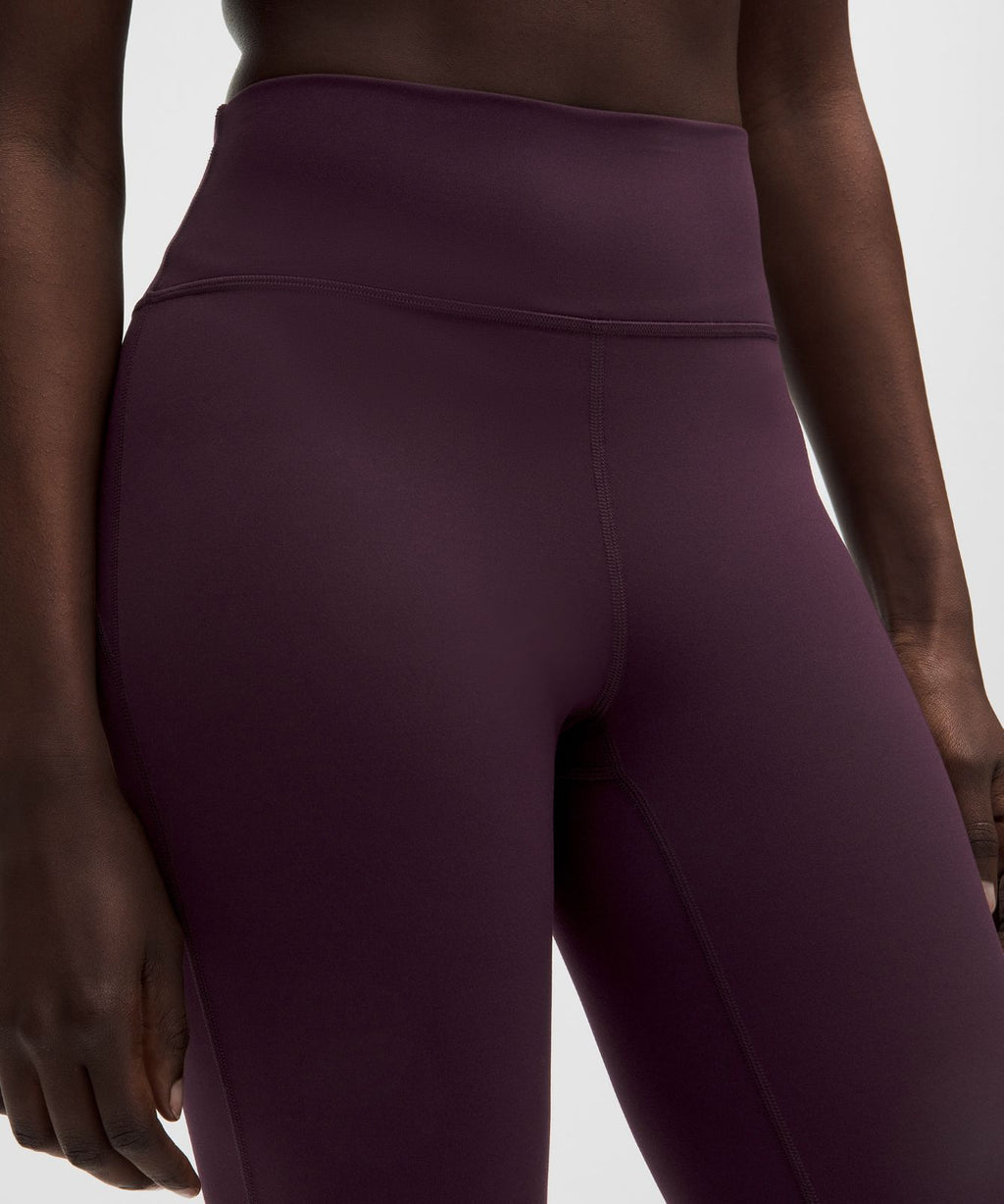 Groove Nulu High-Rise Flared Pant *Short Black Plum