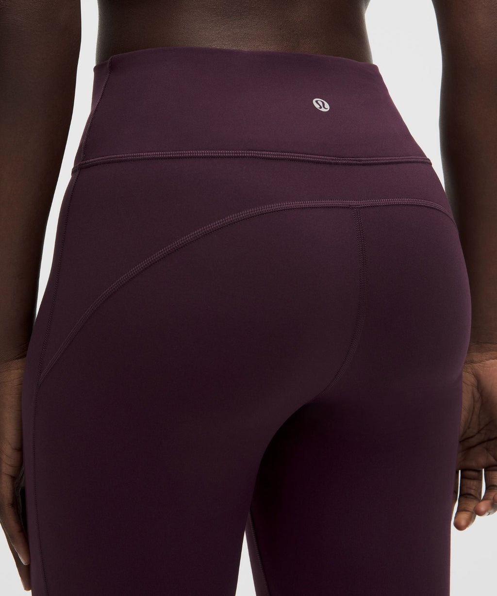Groove Nulu High-Rise Flared Pant *Short Black Plum