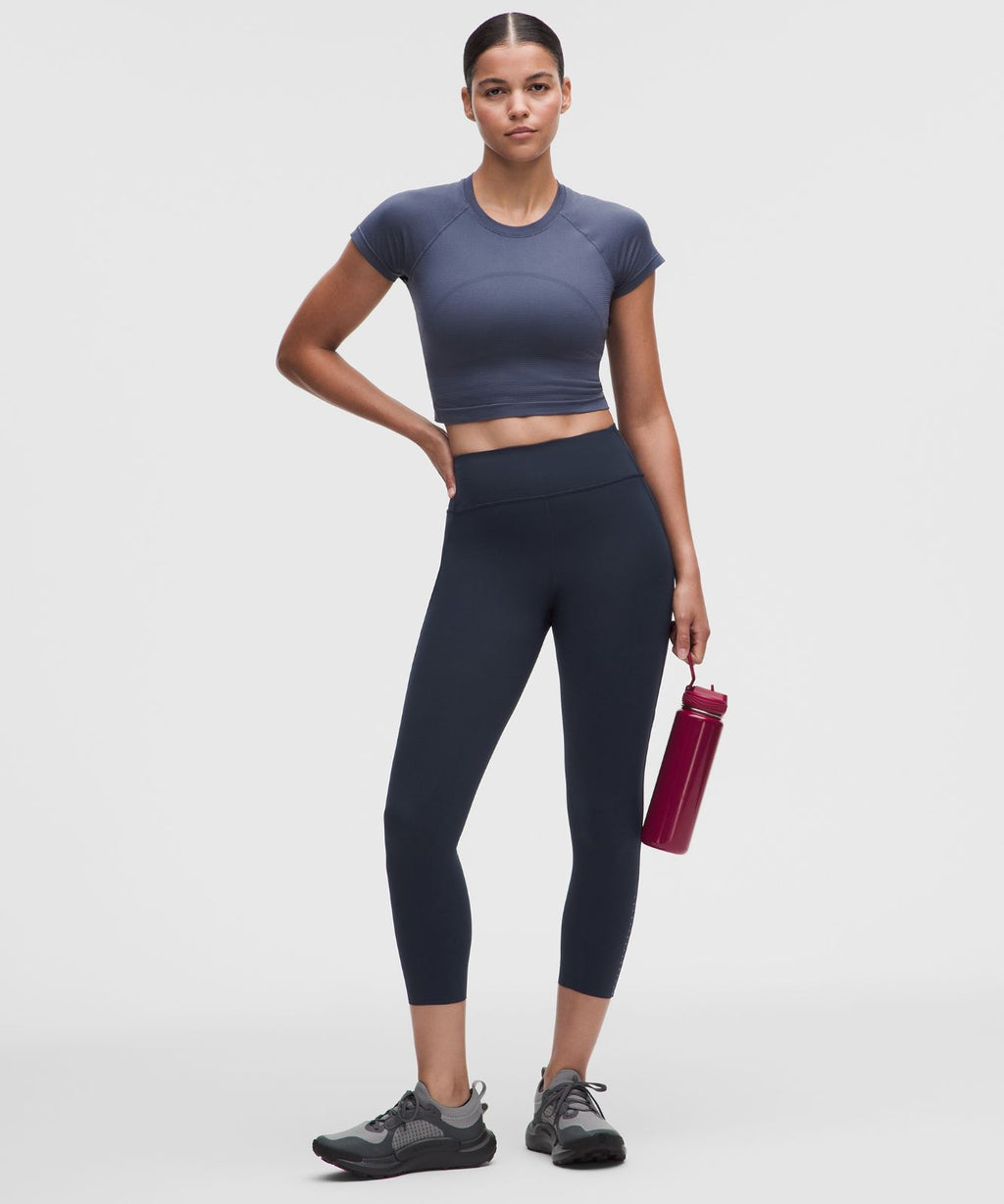 Fast and Free 6-Pocket High-Rise Crop 23" *Updated Design True Navy
