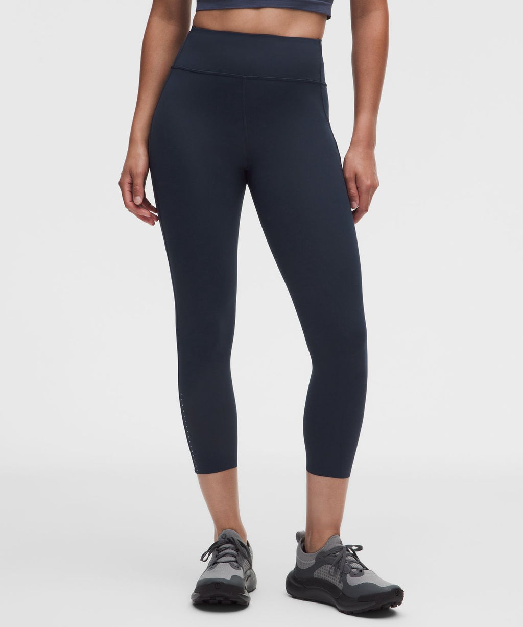 Fast and Free 6-Pocket High-Rise Crop 23" *Updated Design True Navy