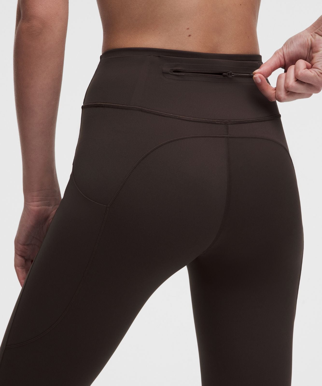 Fast and Free 6-Pocket High-Rise Crop 23" *Updated Design Mahogany Muse